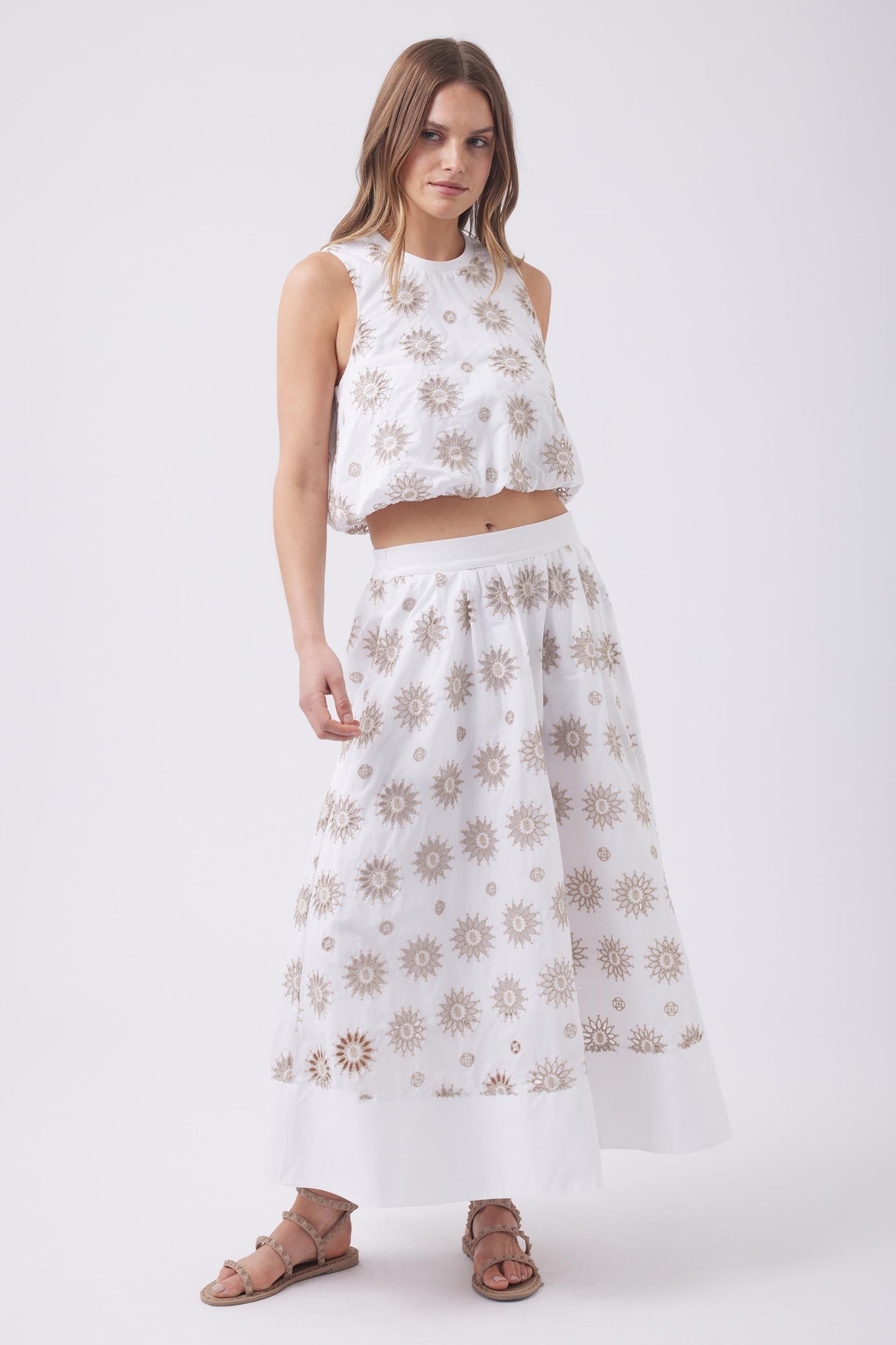 Blake Broderie Top