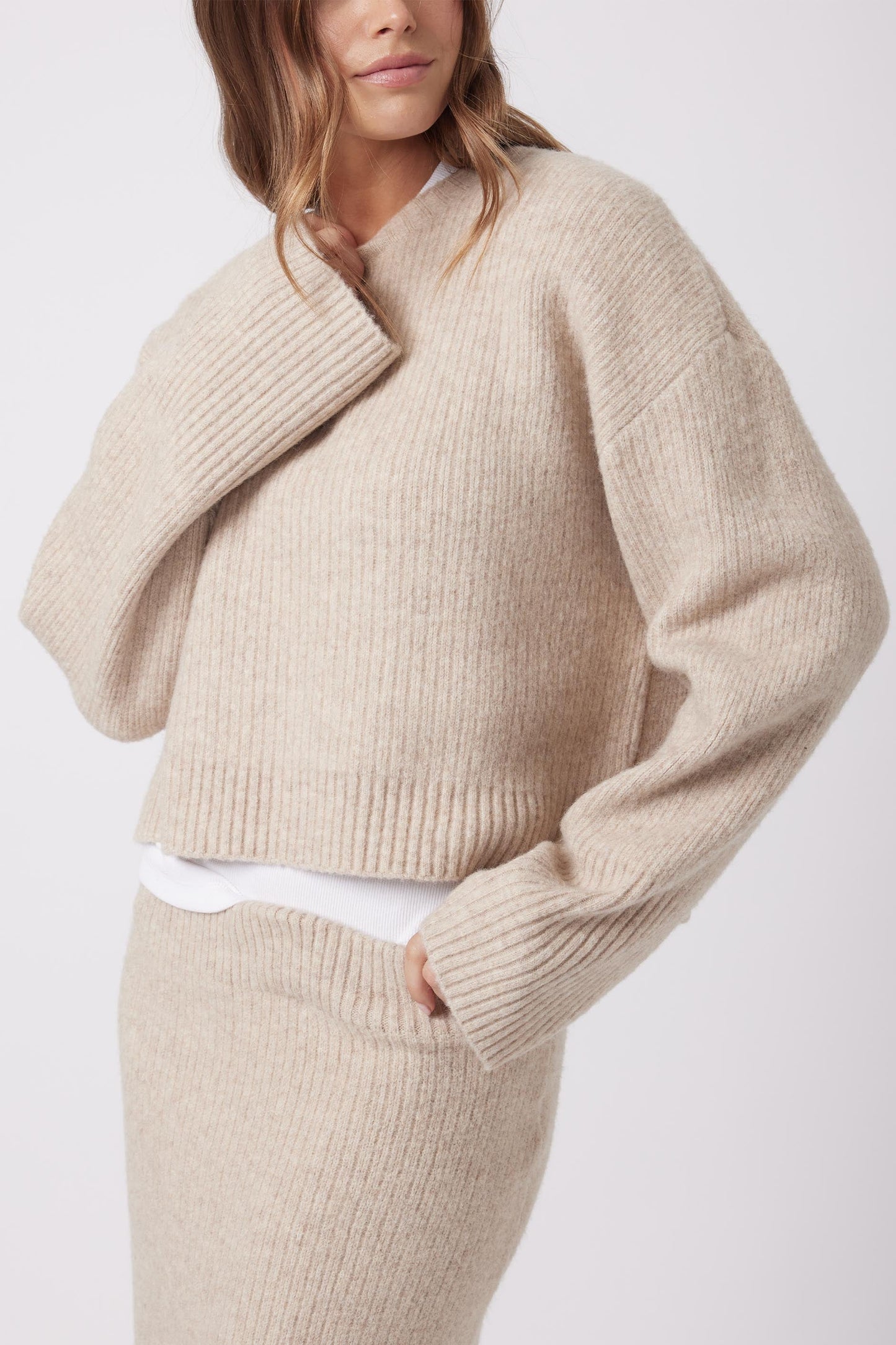 Mina Cropped Knit