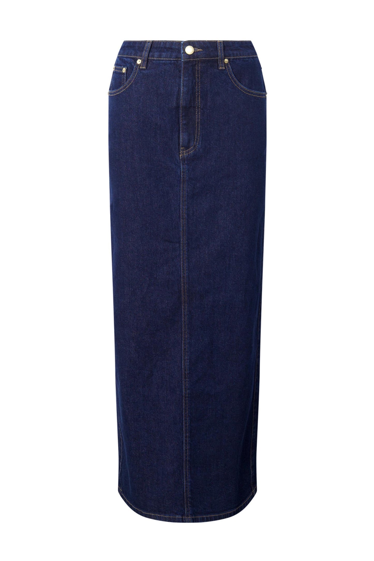 Hailey Denim Maxi Skirt