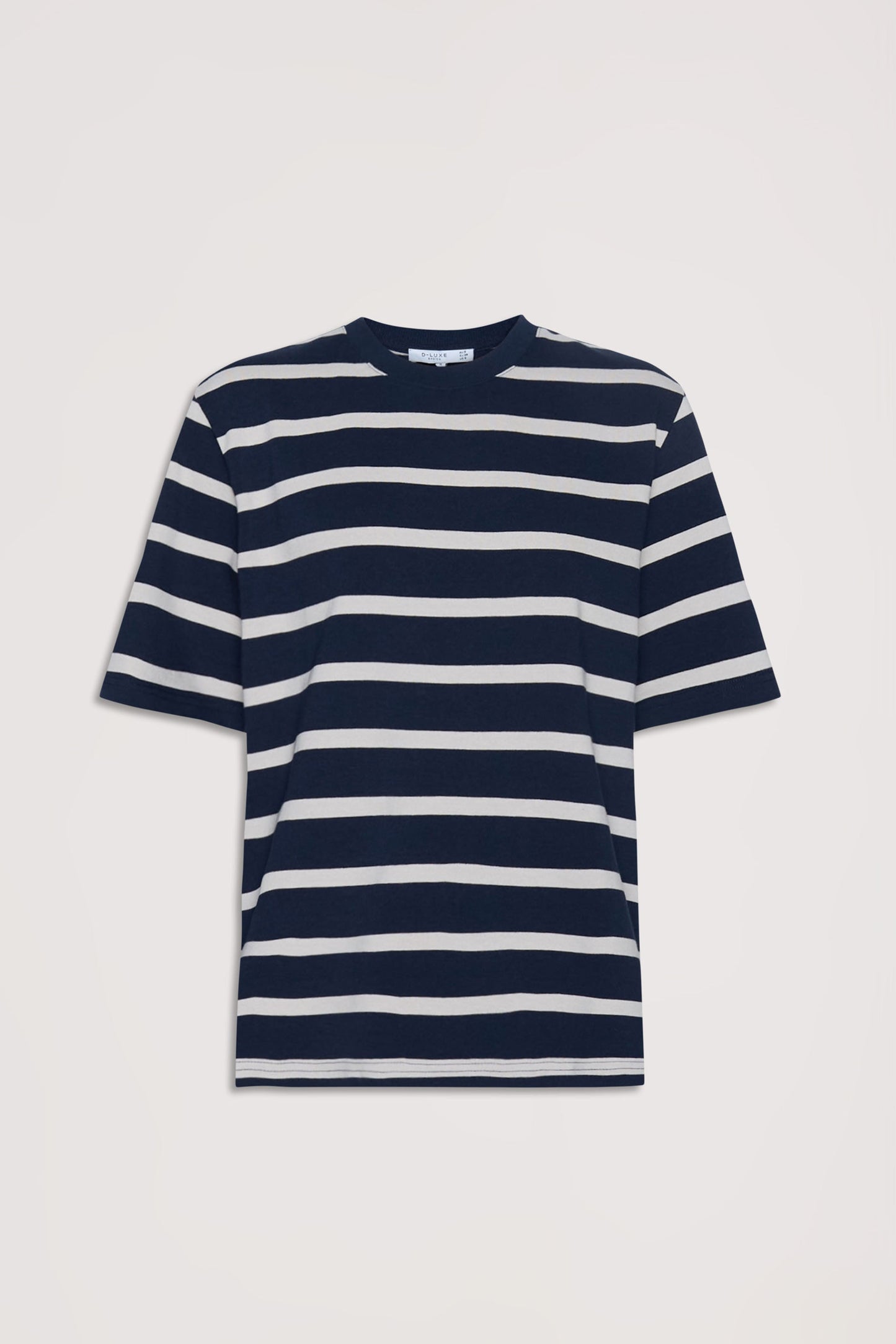 D-Luxe Stripe Boxy Tee