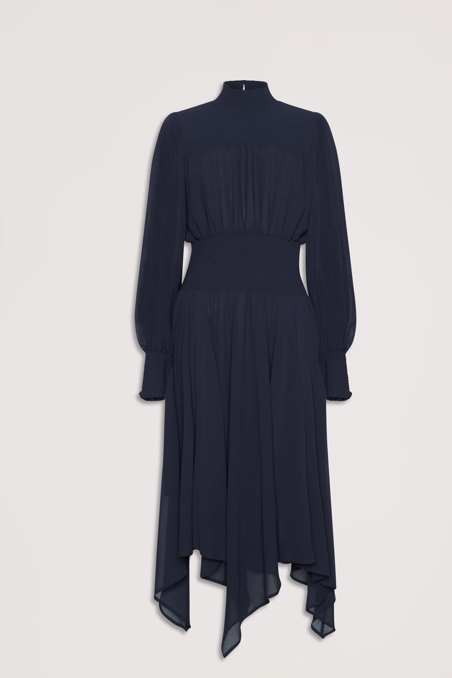 Camilla Shirred Midi Dress