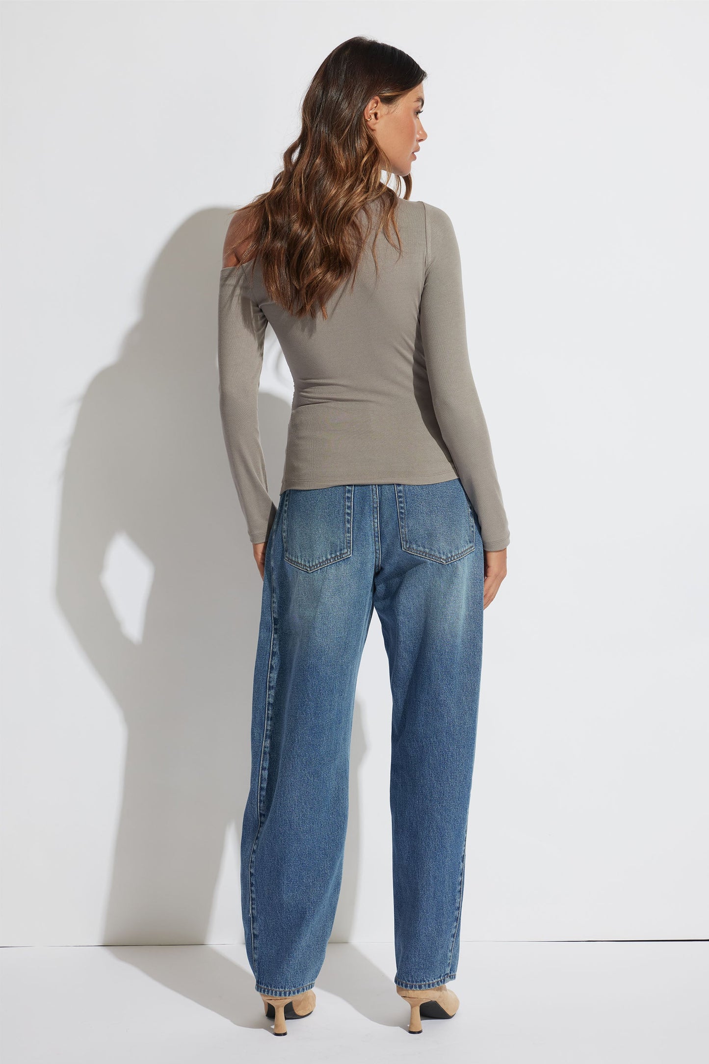 Kira Tipped Shoulder Top