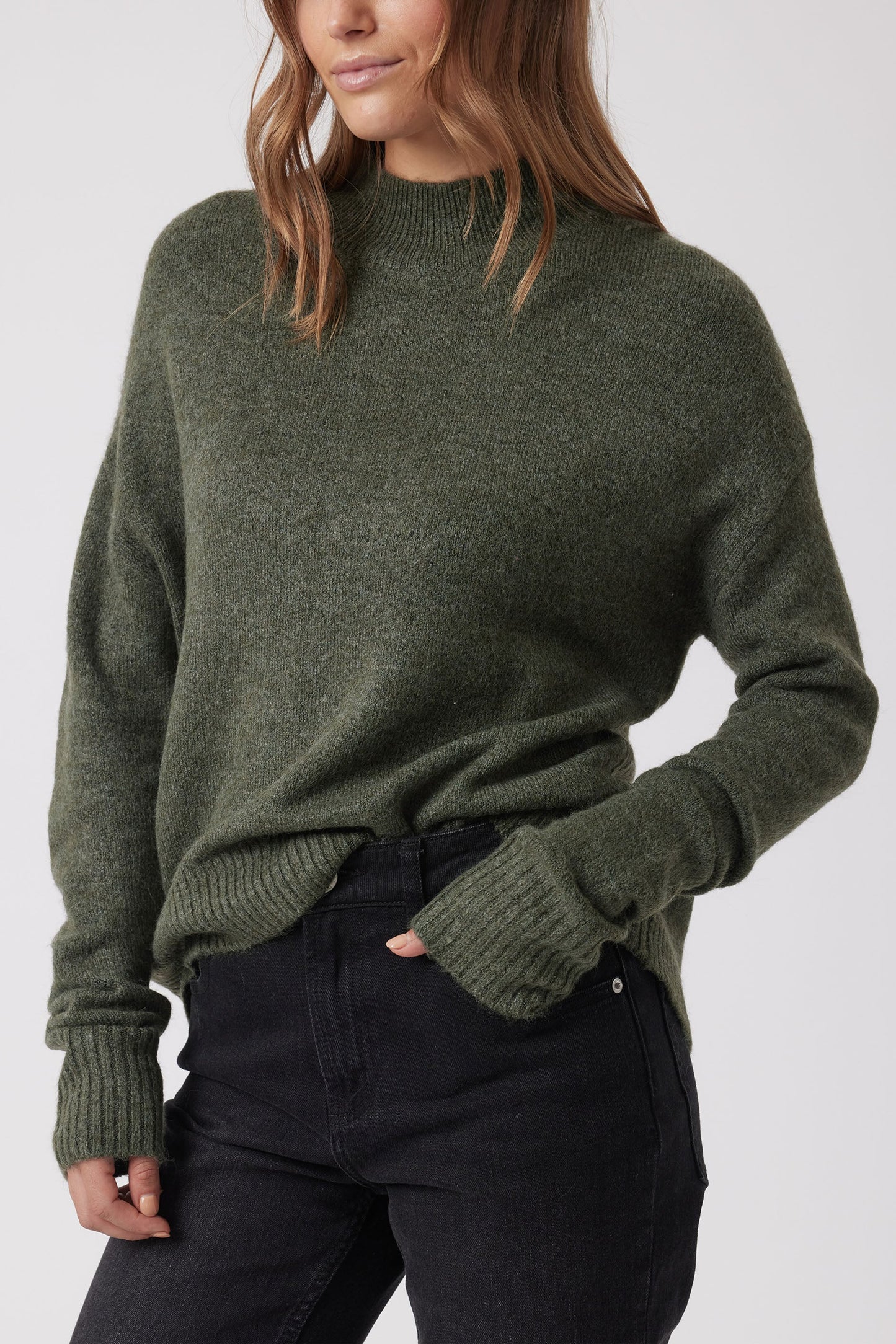 Aleska High Neck Jumper