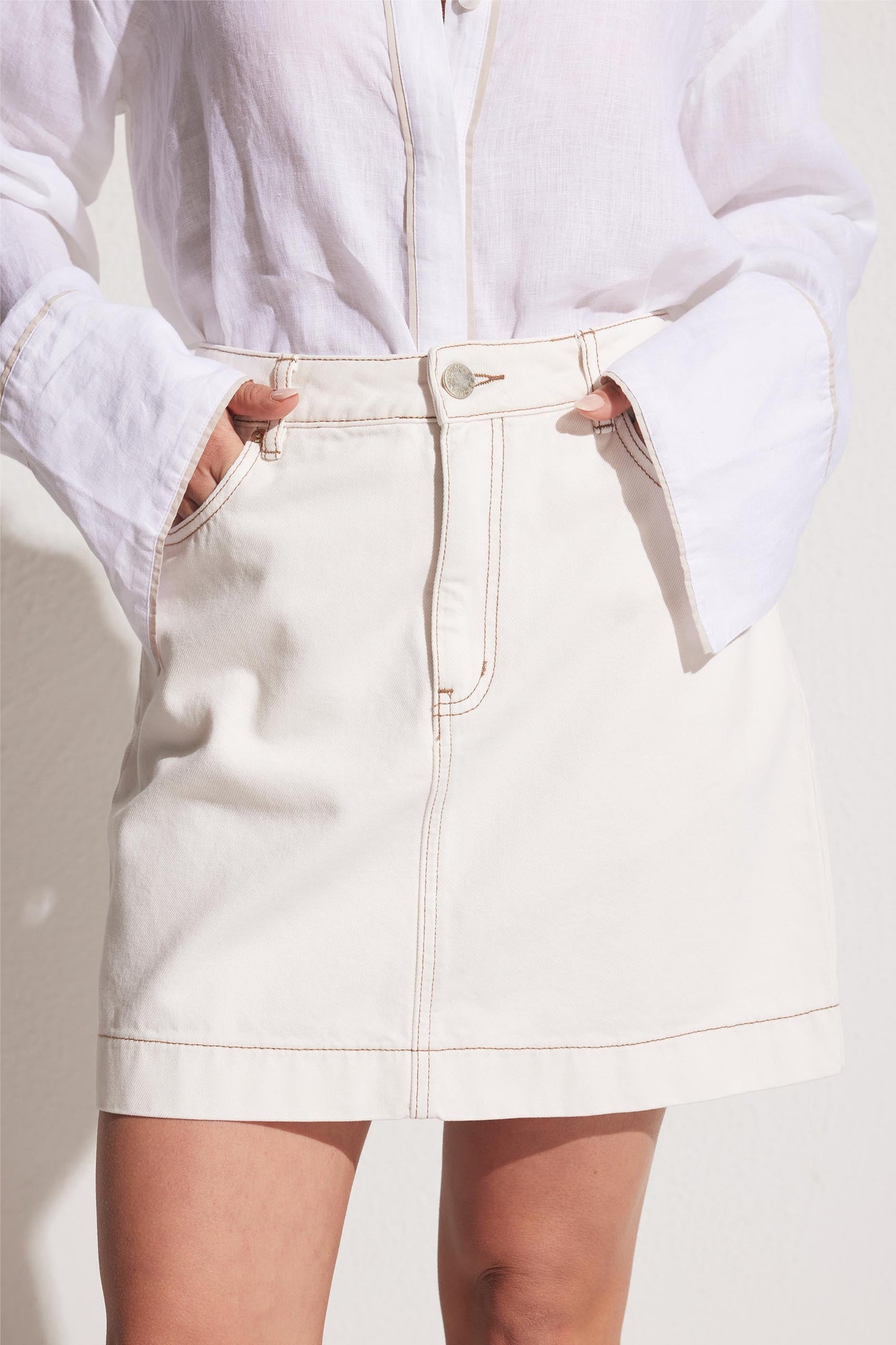 Dana Denim Mini Skirt