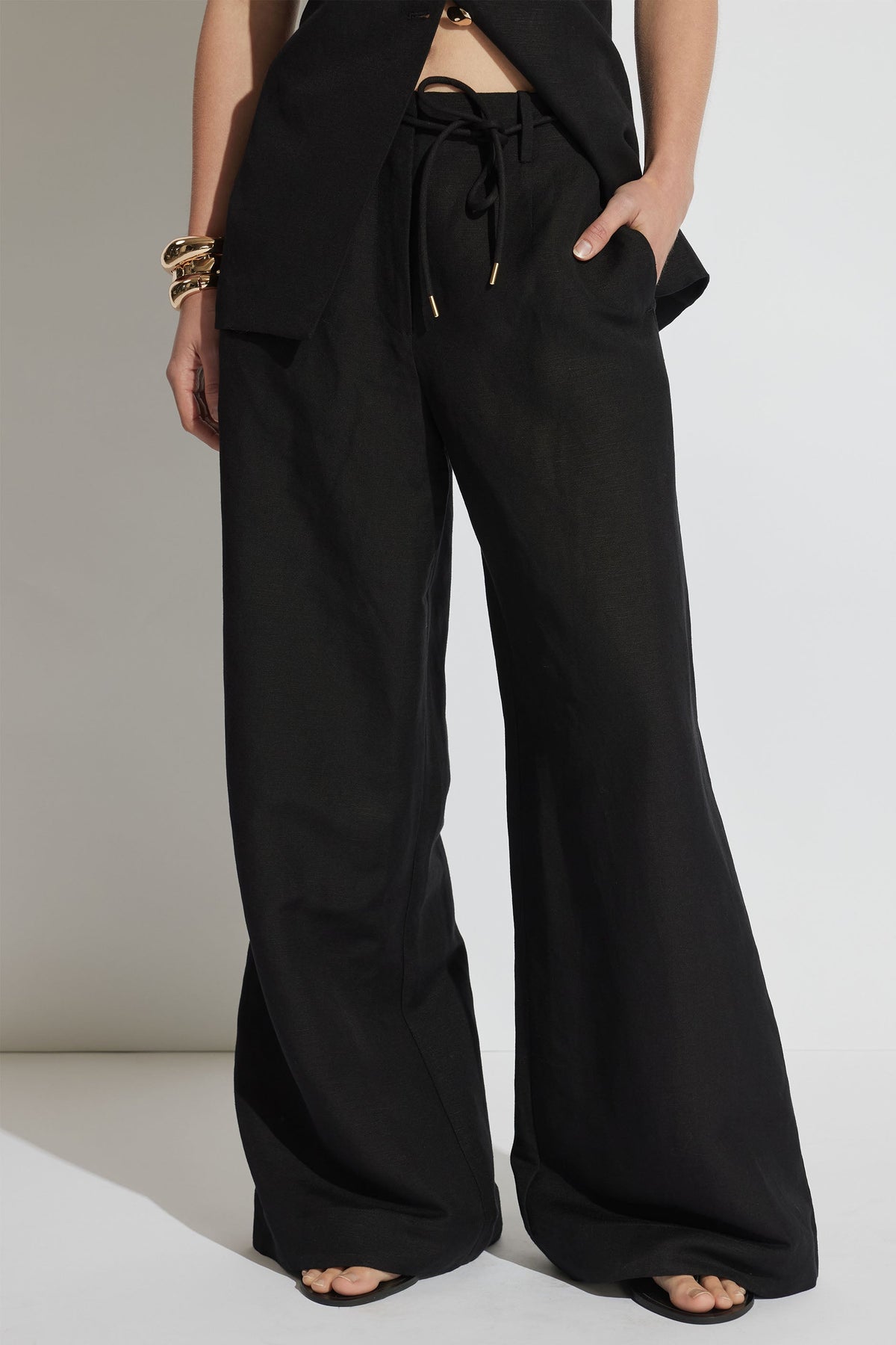 Alyssa Linen Blend Pant