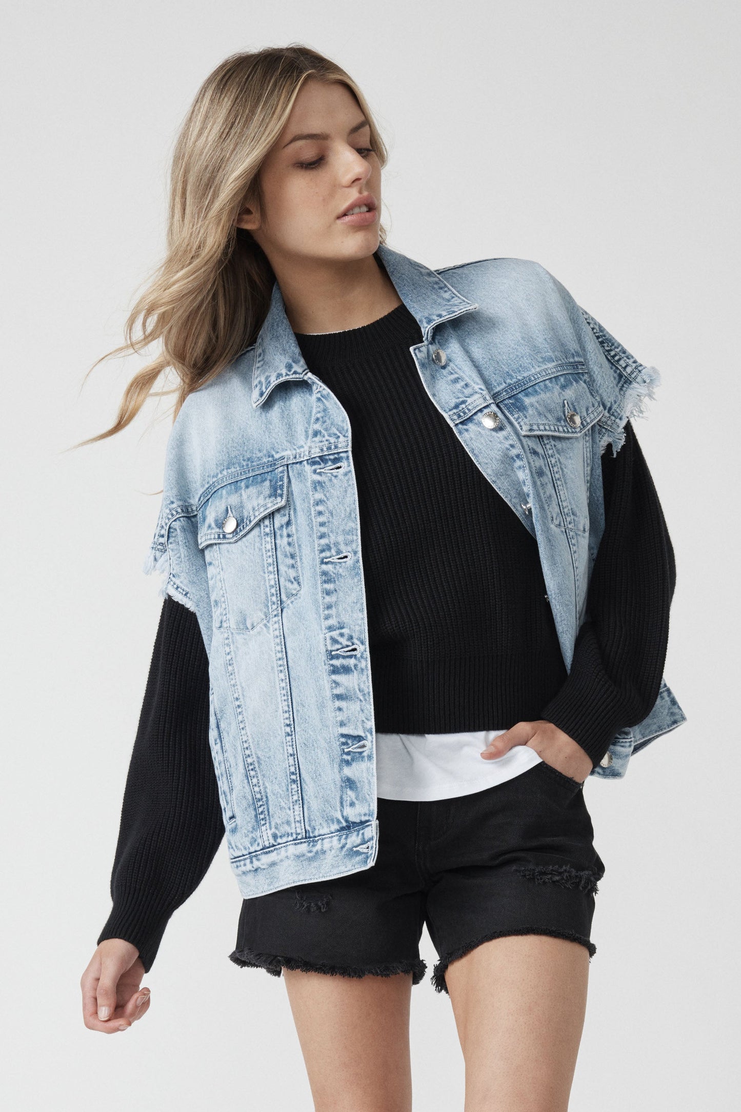 Cara Denim Vest