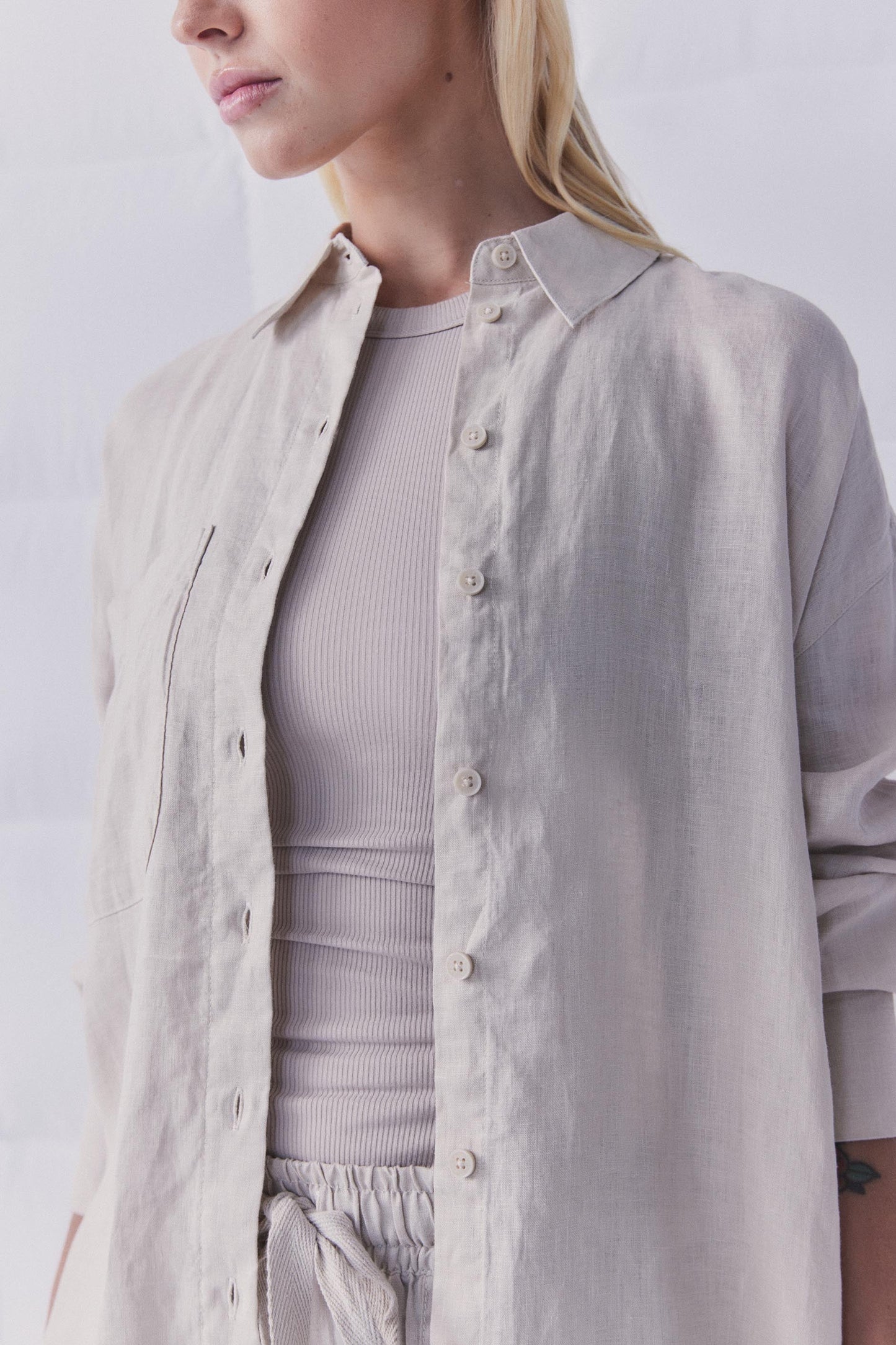 D-Luxe Linen Shirt