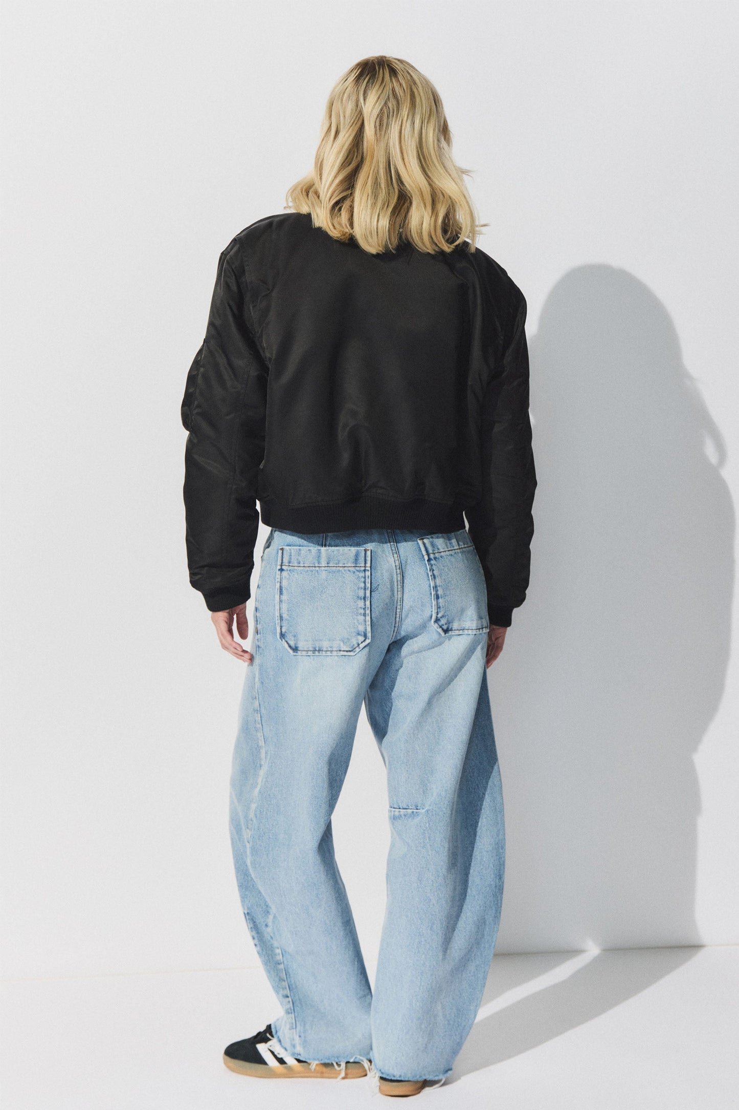 D-Luxe Padded Bomber Jacket