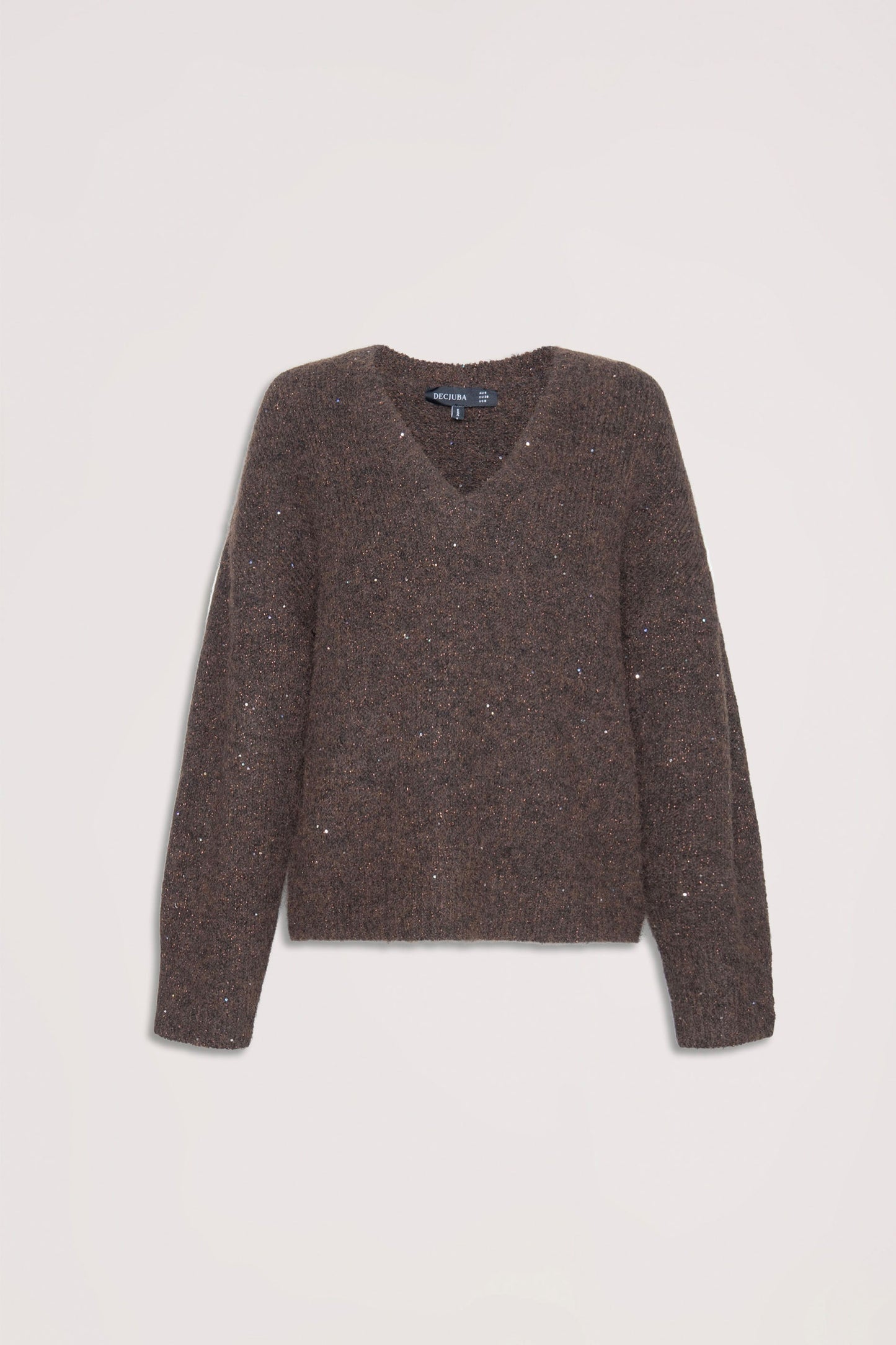 Isabel Sequin V Neck Jumper