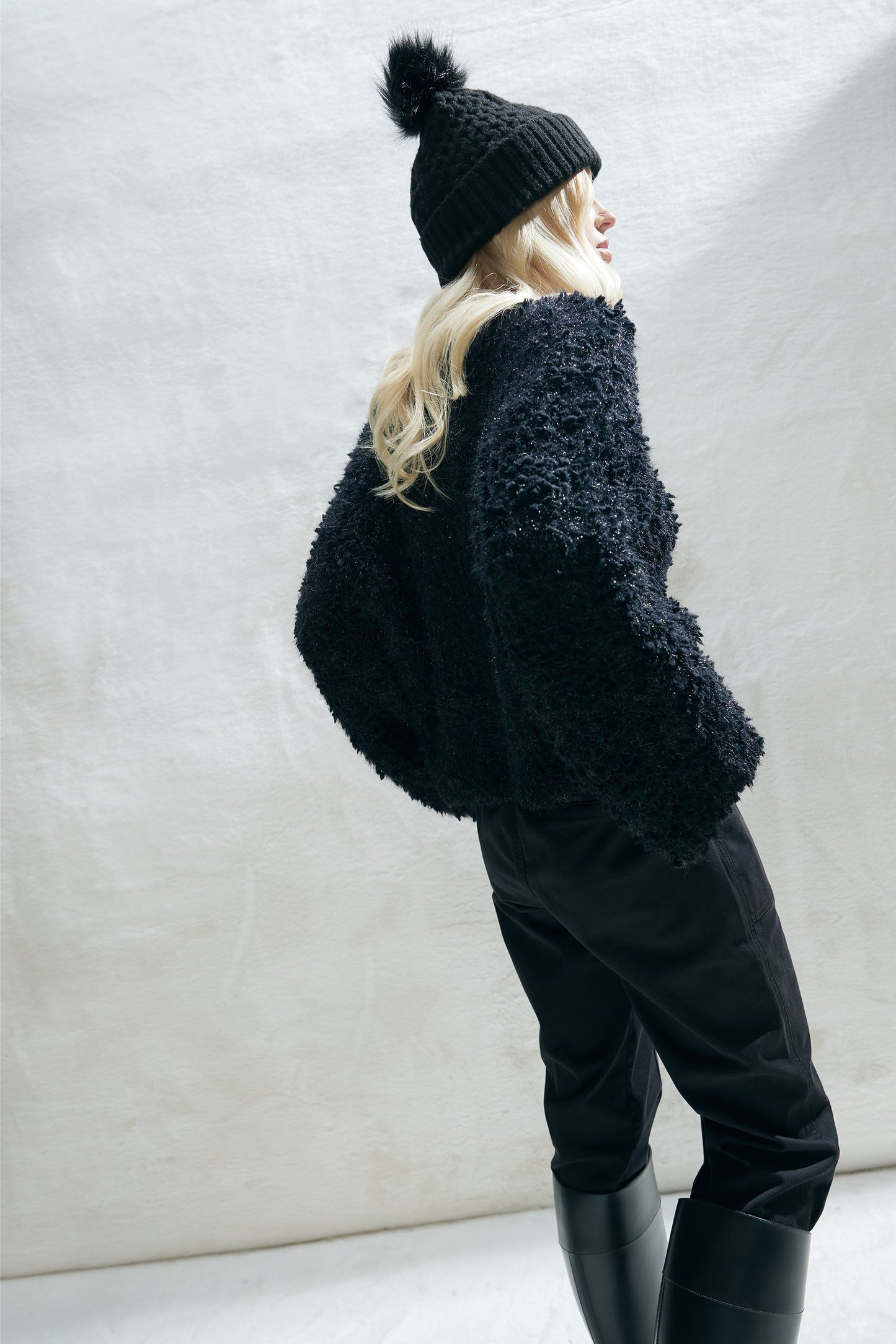 Marley Lurex Fluffy Jumper