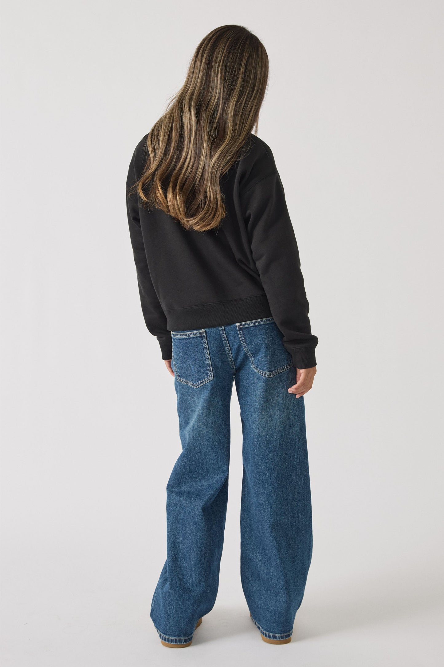 Girls Ciao Cropped Sweat