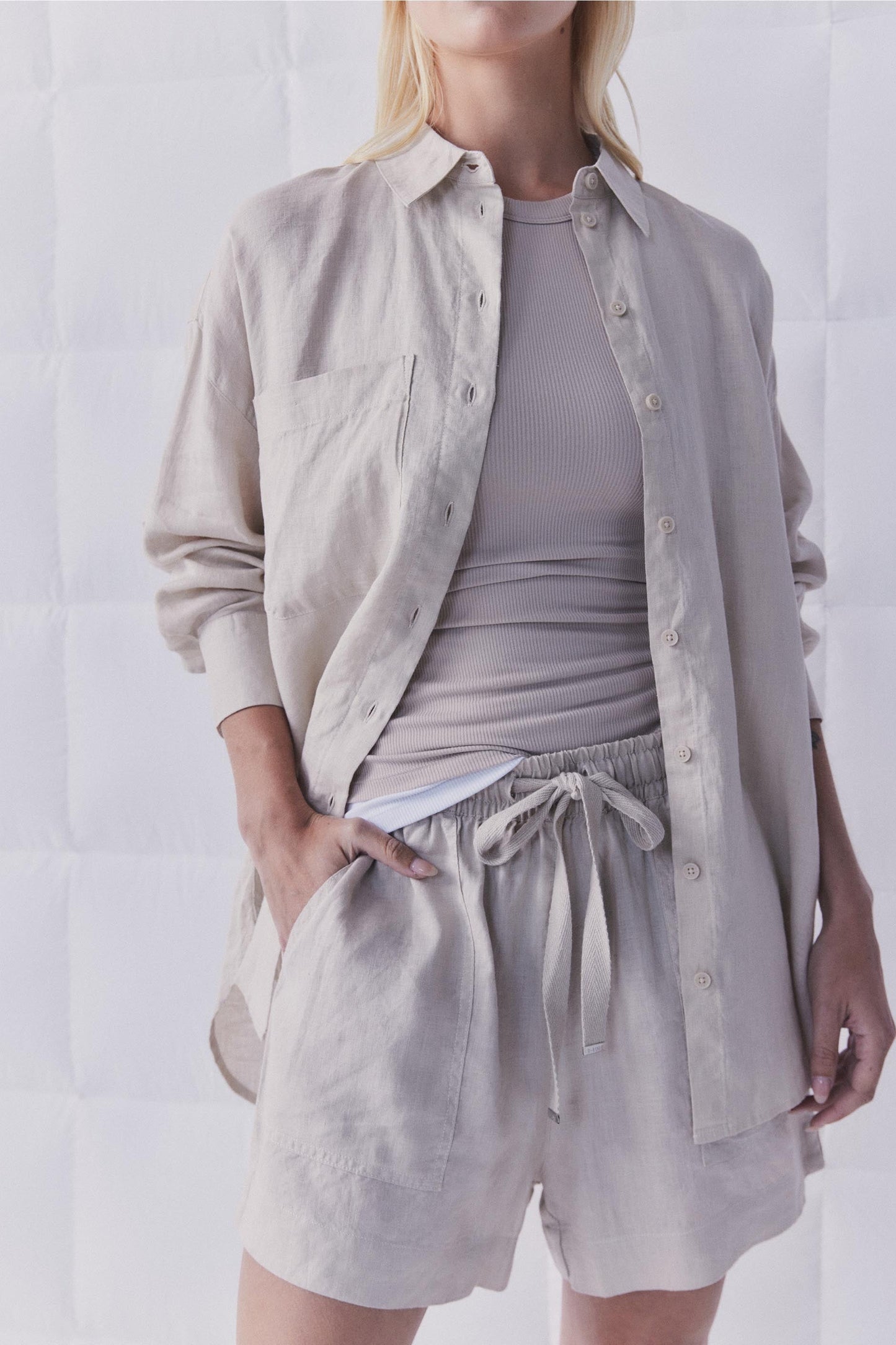 D-Luxe Linen Shirt