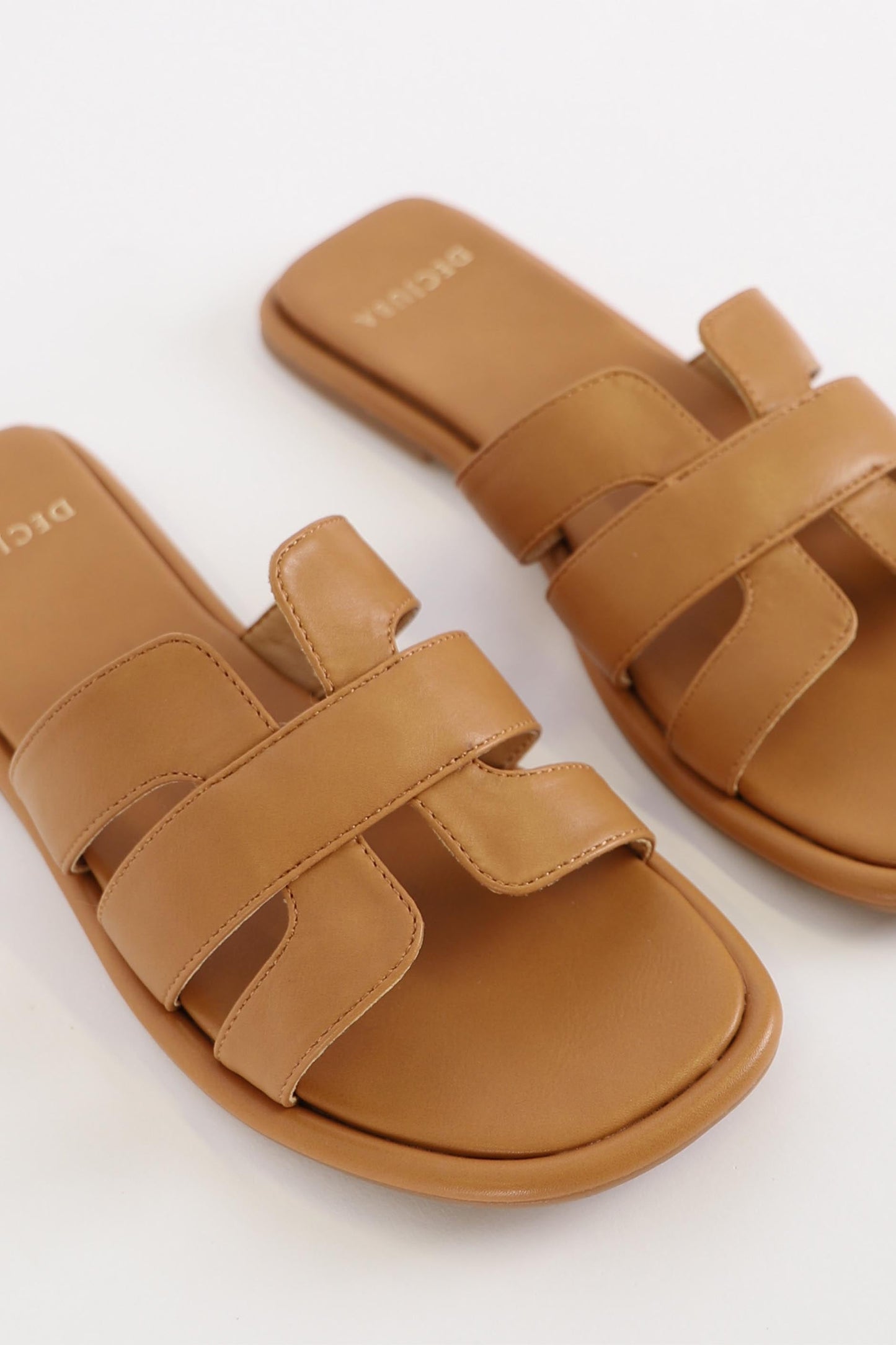 Cut Out Flat Sandal