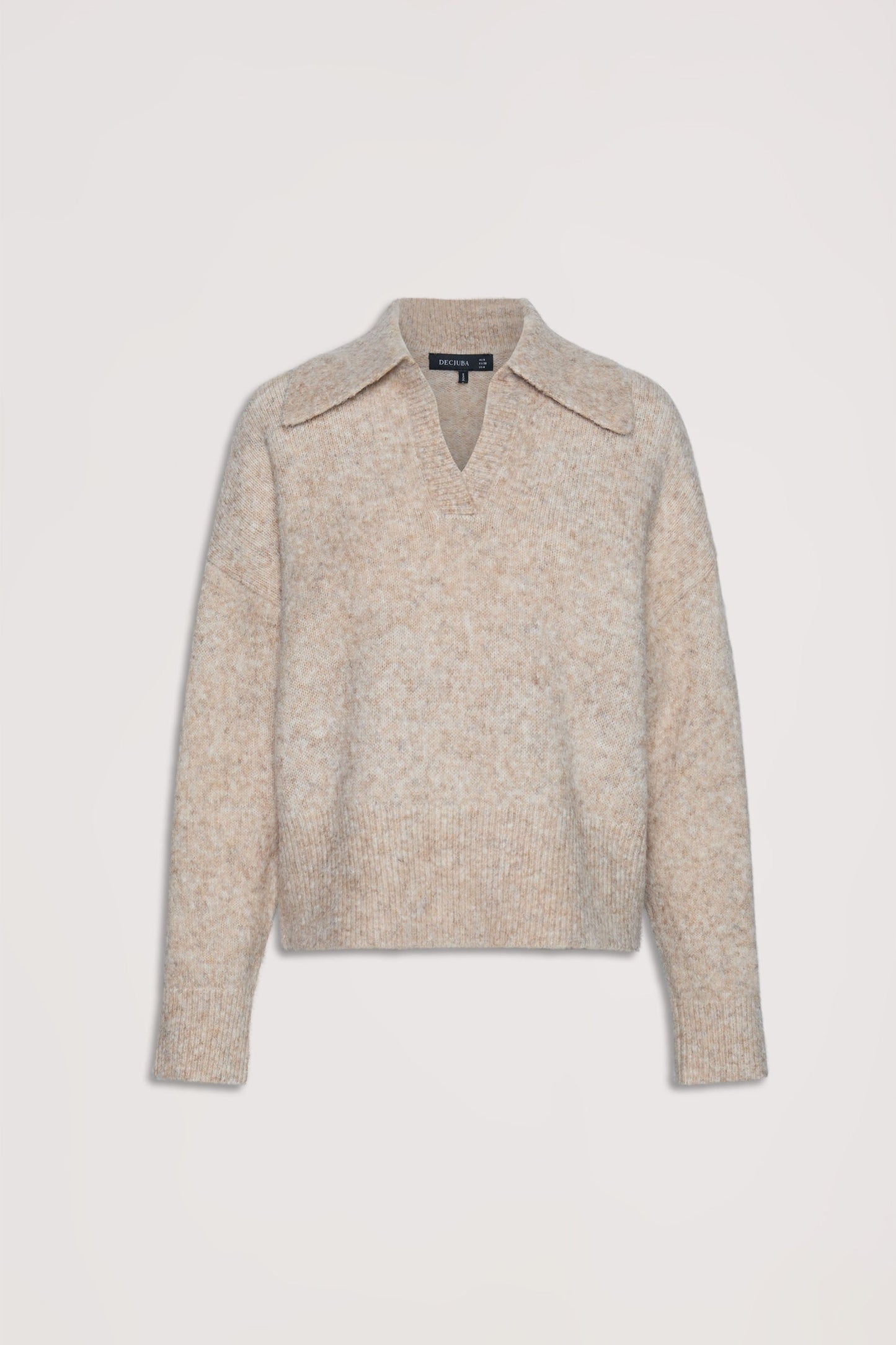 Gracie Fluffy Polo Neck Jumper
