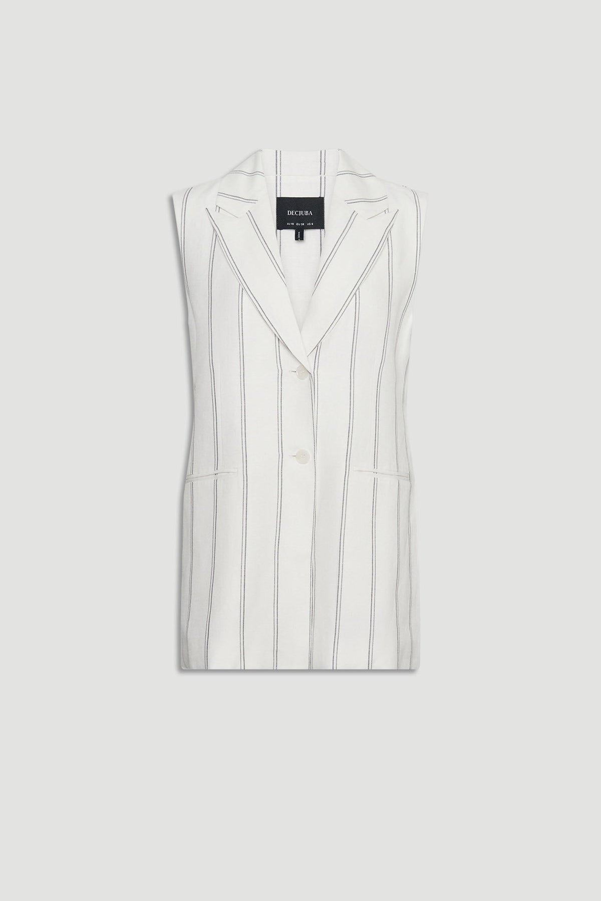 Paige Linen Blend Vest