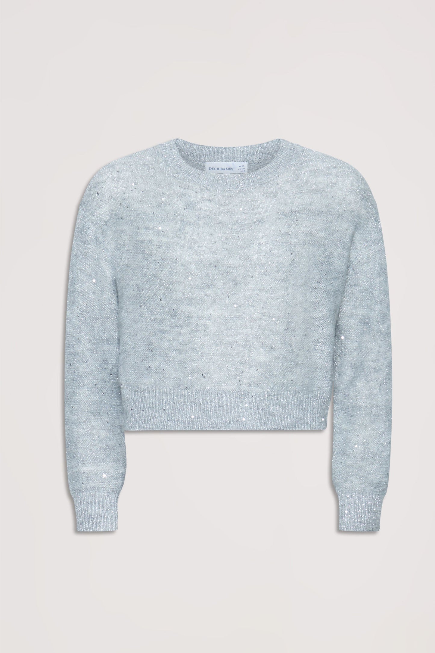 Girls Sequin Knit Jumper