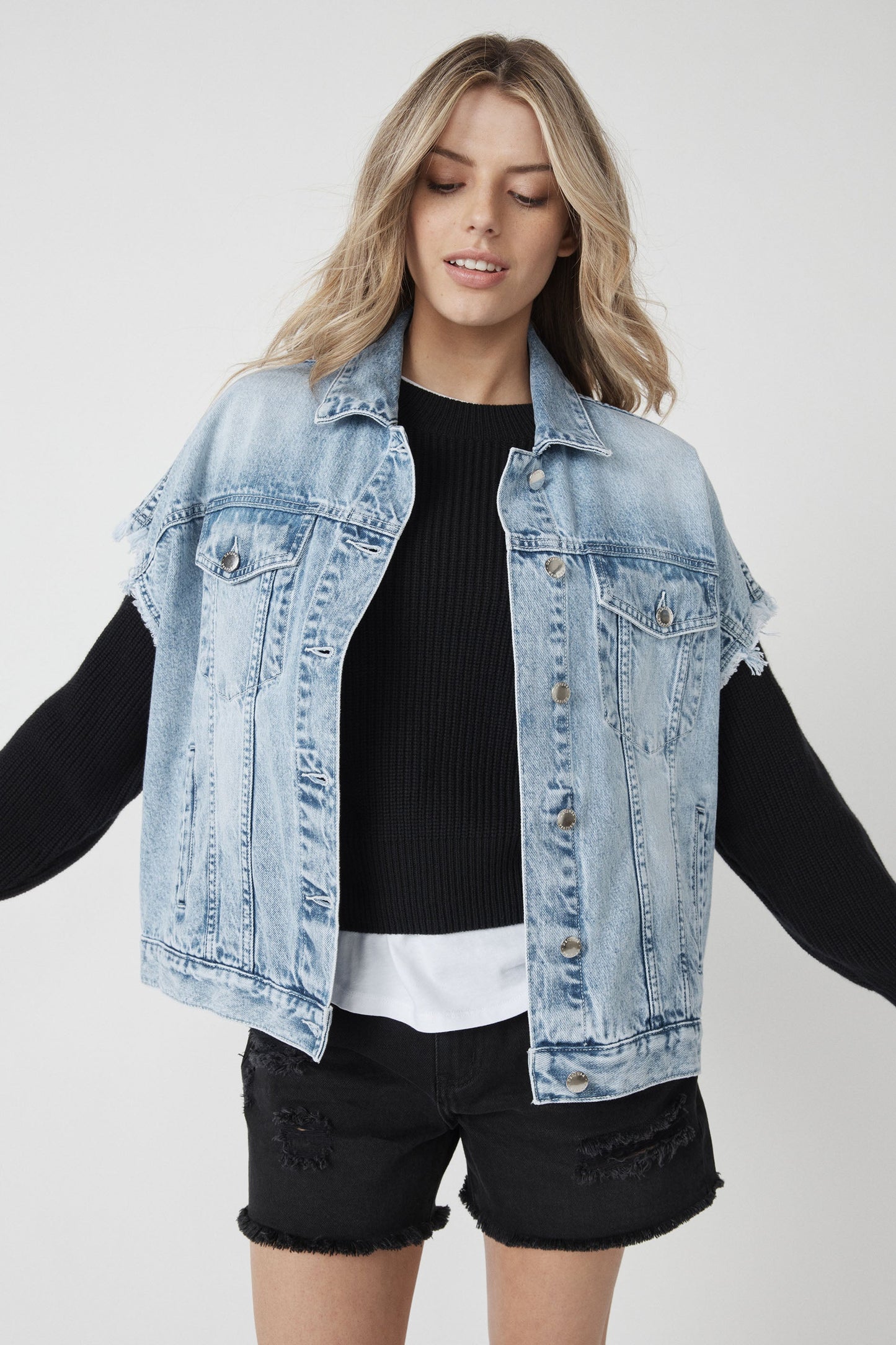 Cara Denim Vest