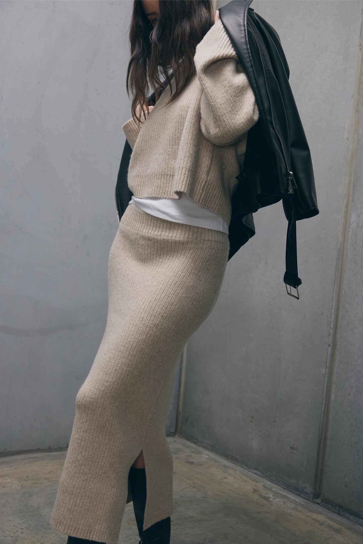Mina Cropped Knit