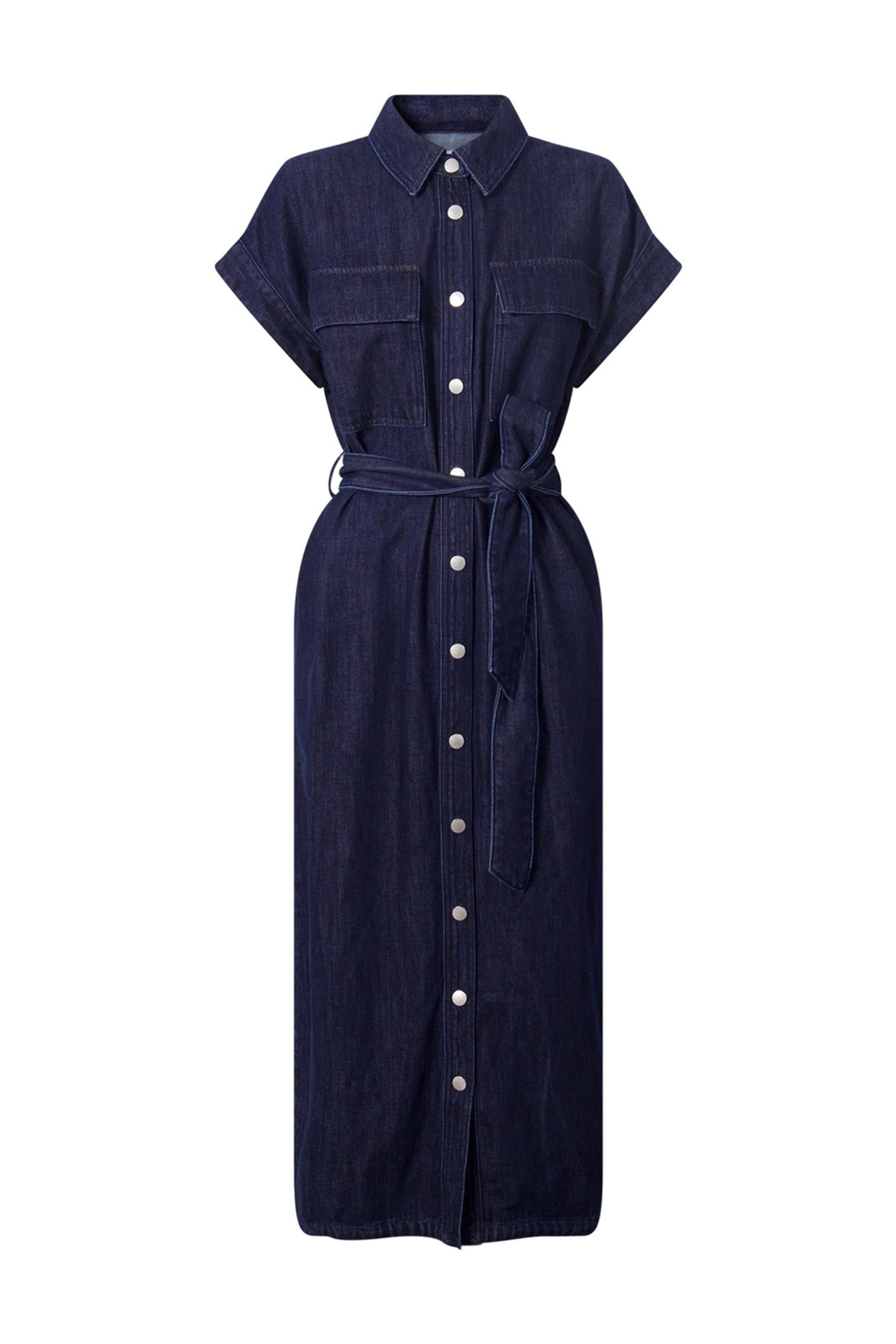 D-Luxe Denim Maxi Dress