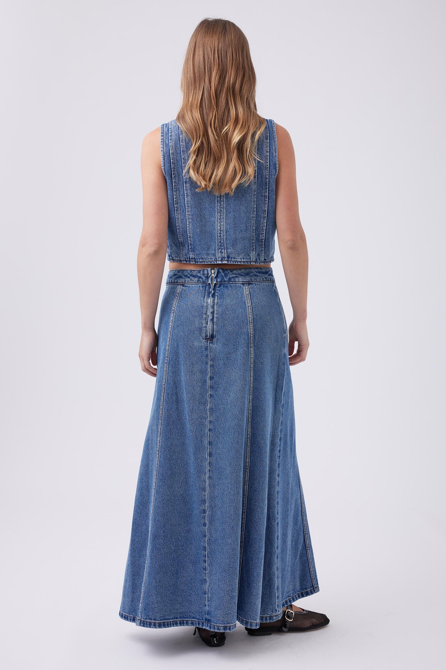 Kaia Denim Waistcoat