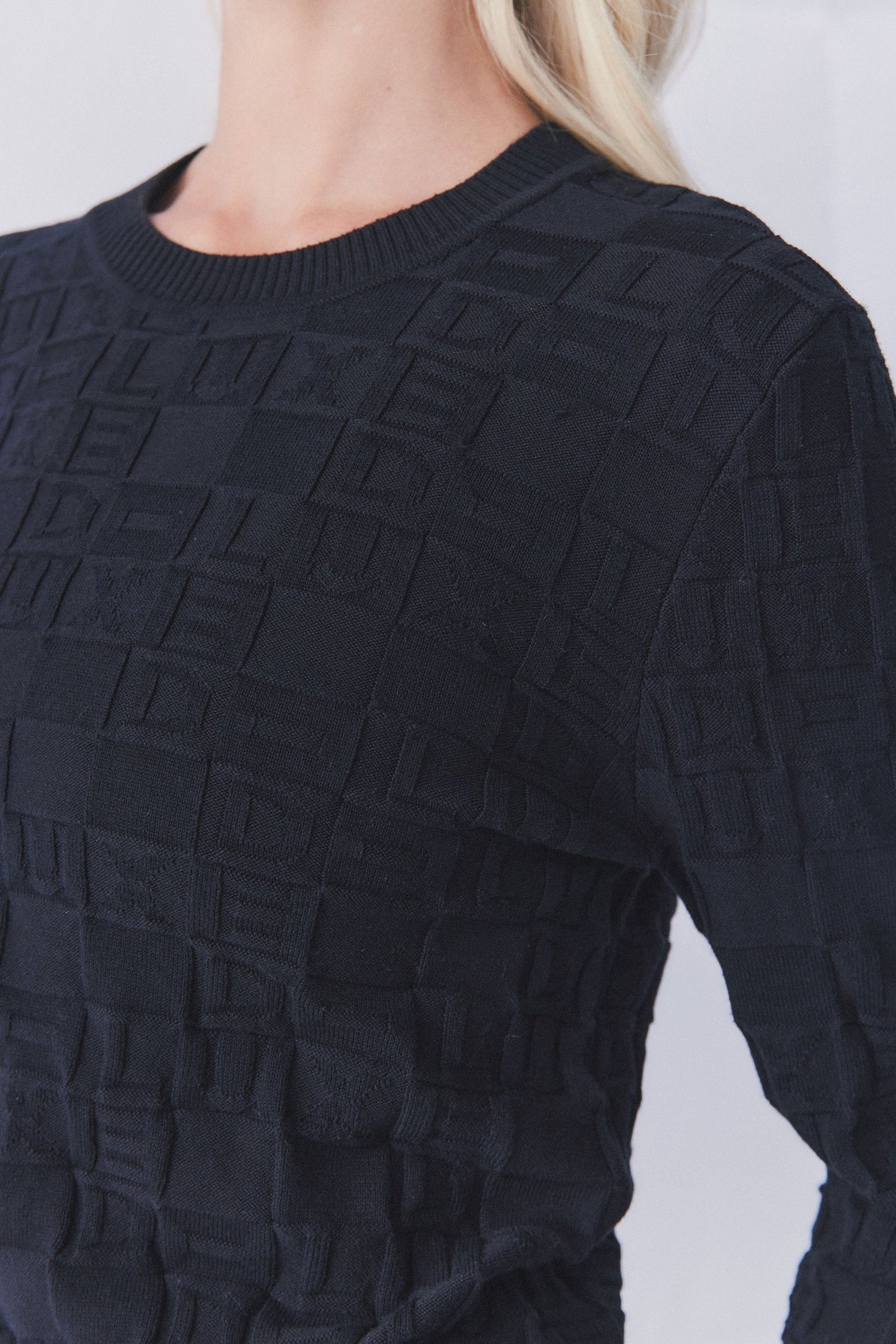D-Luxe Logo Knitted Sweater