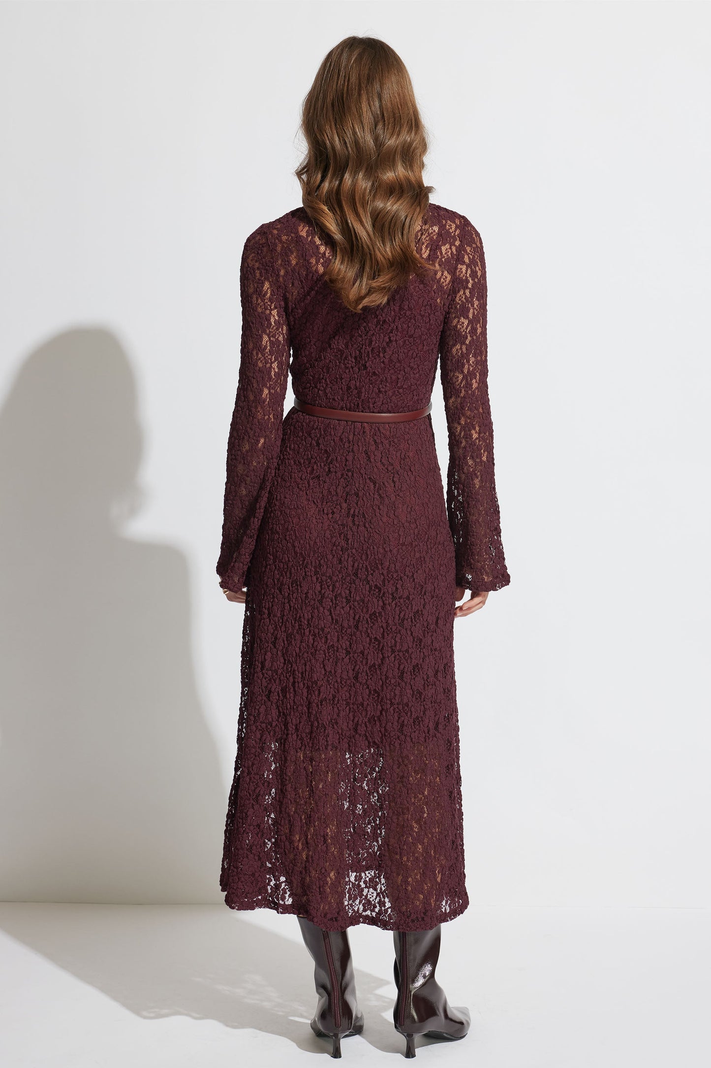 Rachel Lace Midi Dress