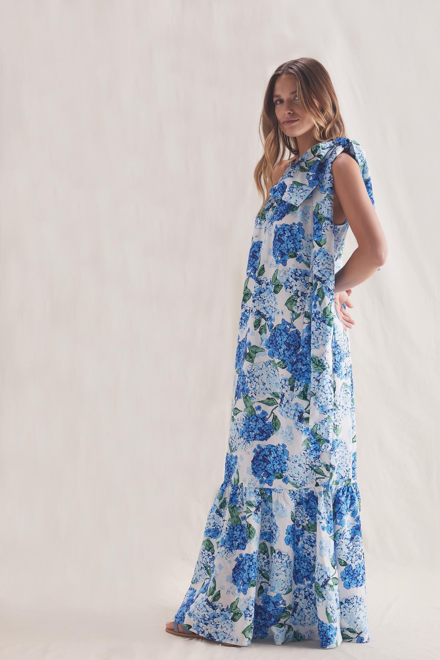 Elodie Tie Maxi Dress