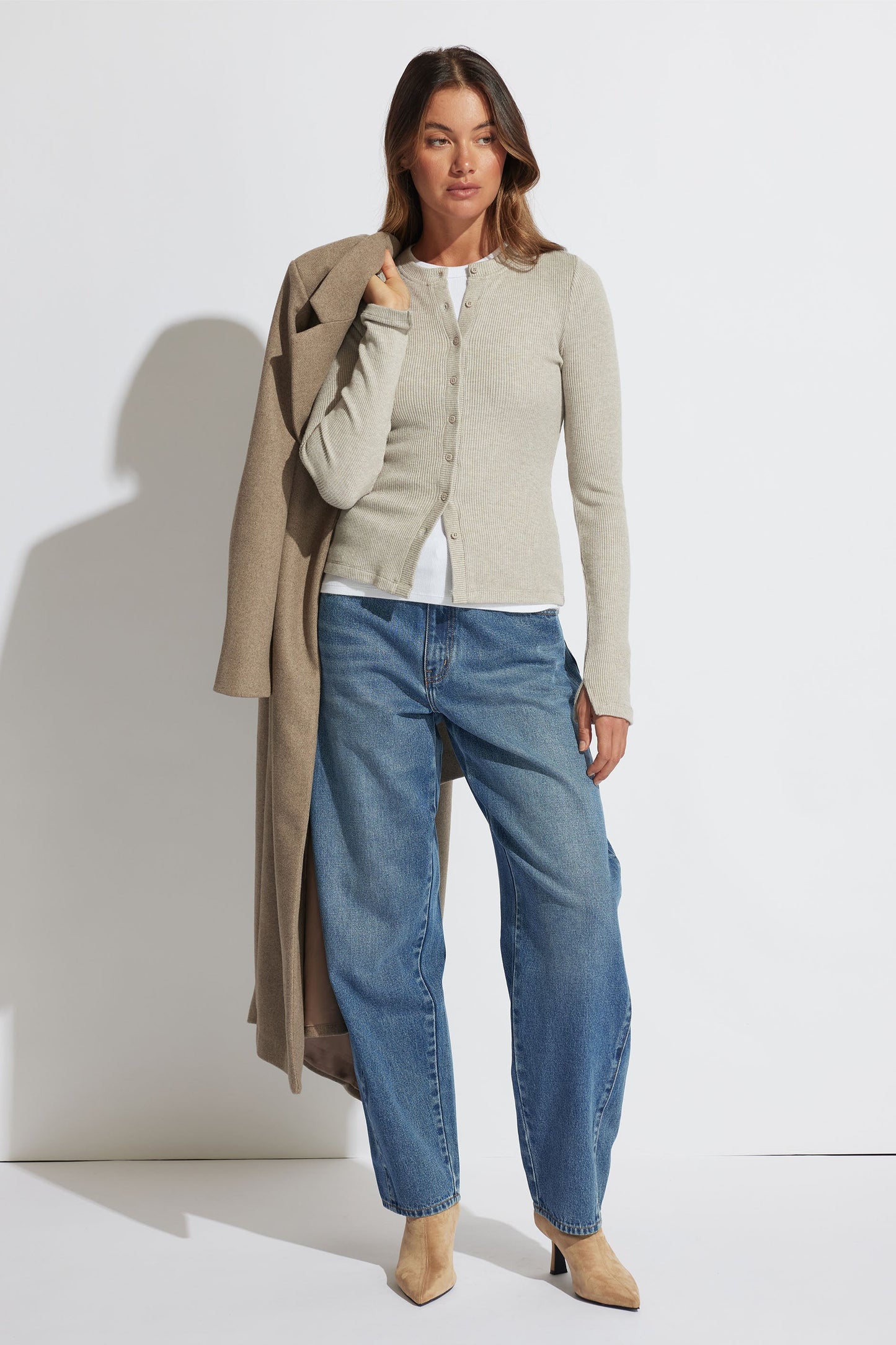 Elia Button Through Top