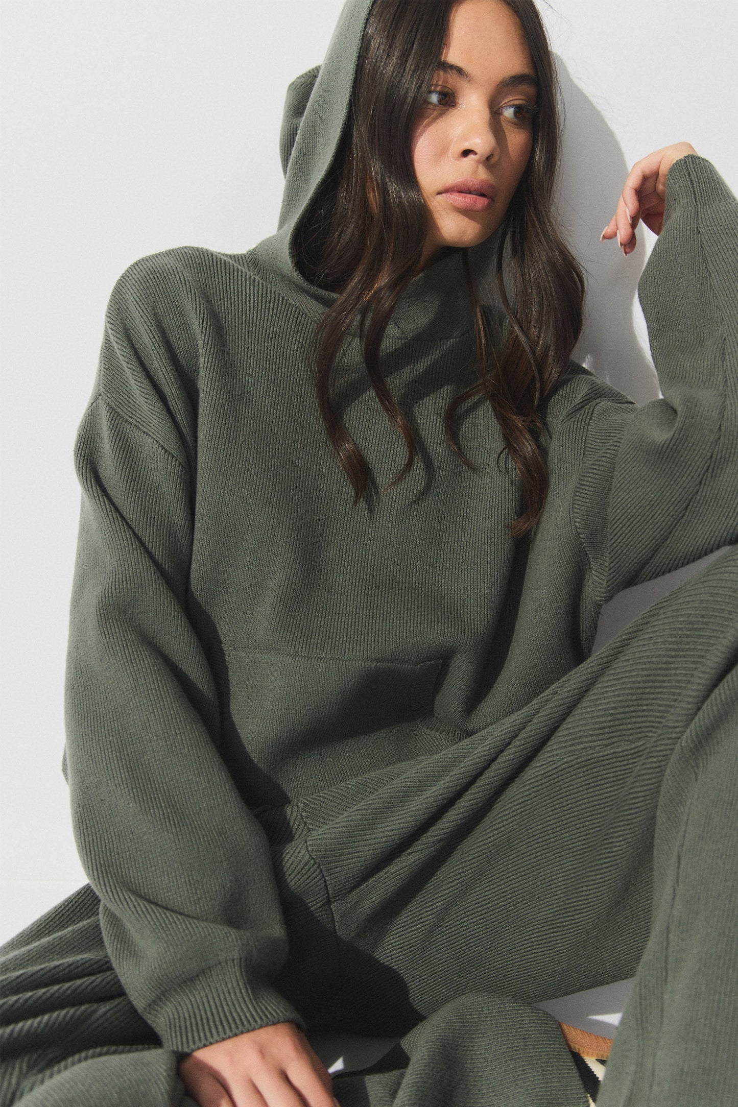 D-Luxe Knit Hoodie