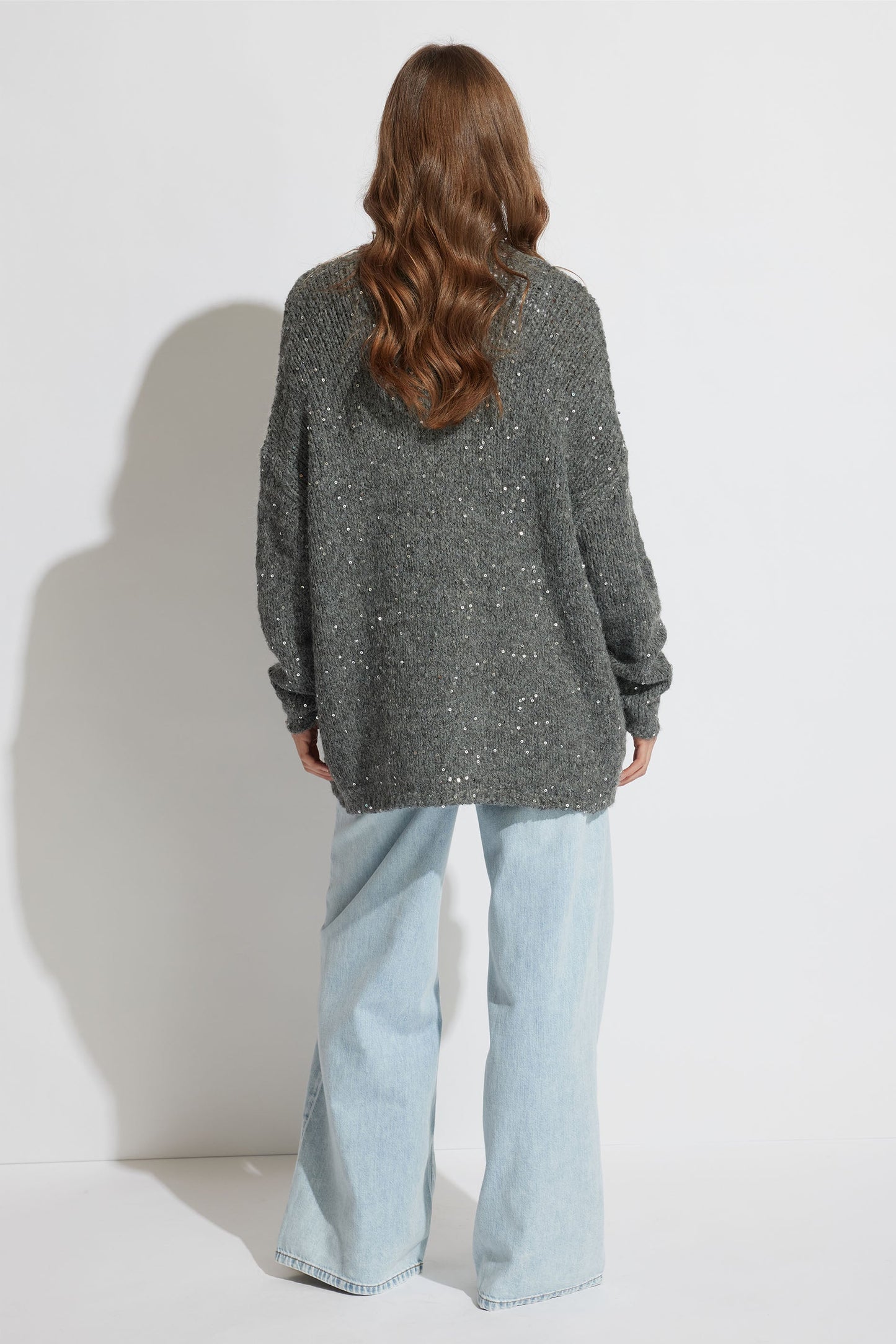 Josie Sequin Knit Cardigan