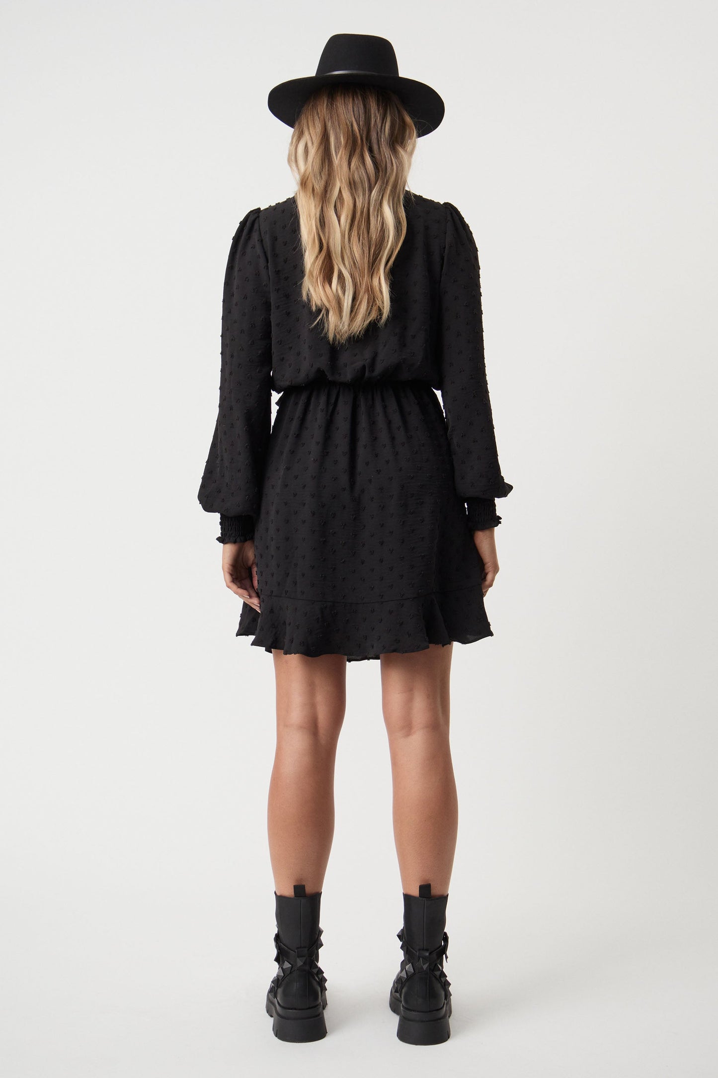 Joelle Wrap Mini Dress