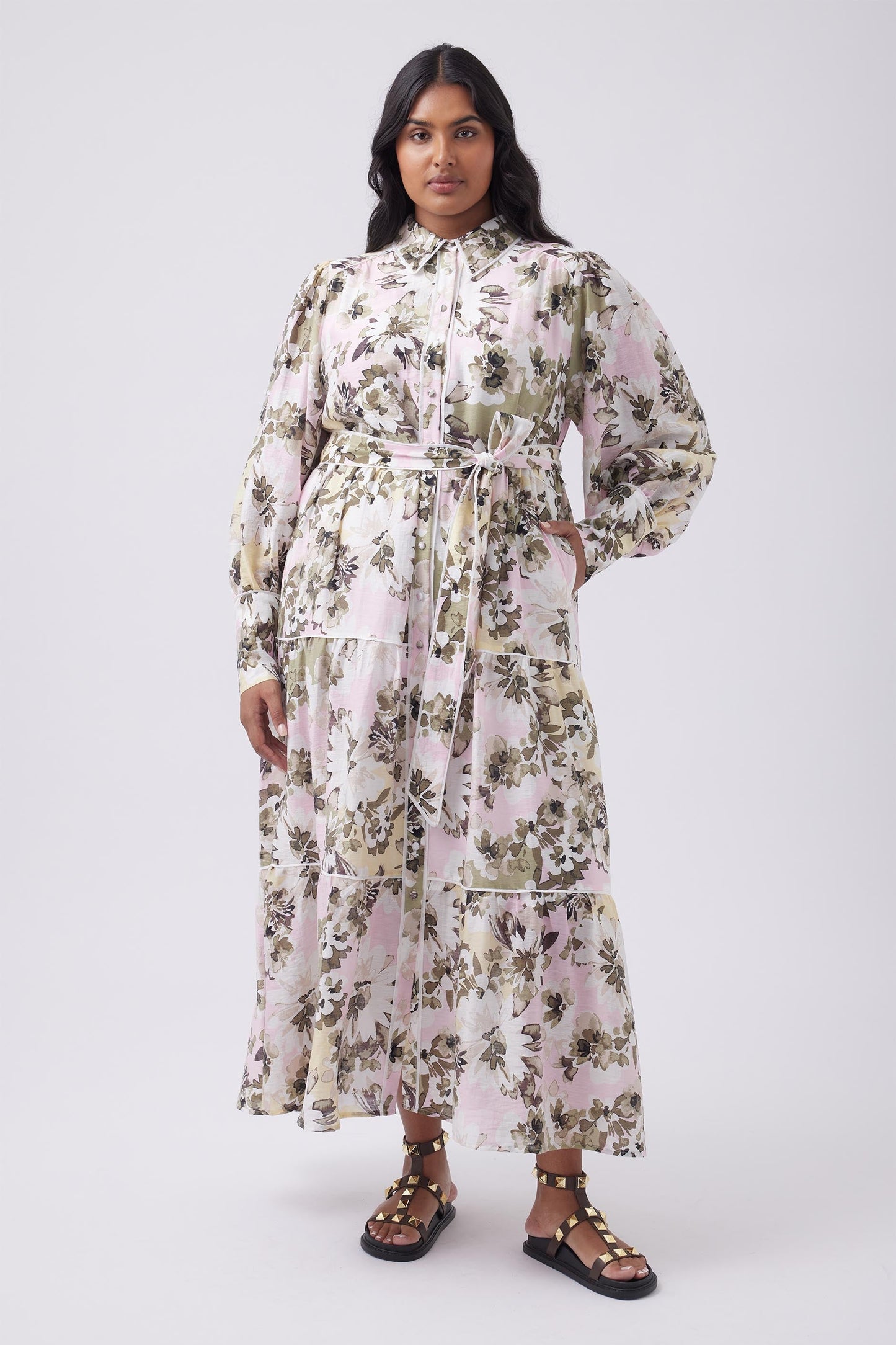 Rochelle Tiered Maxi Dress