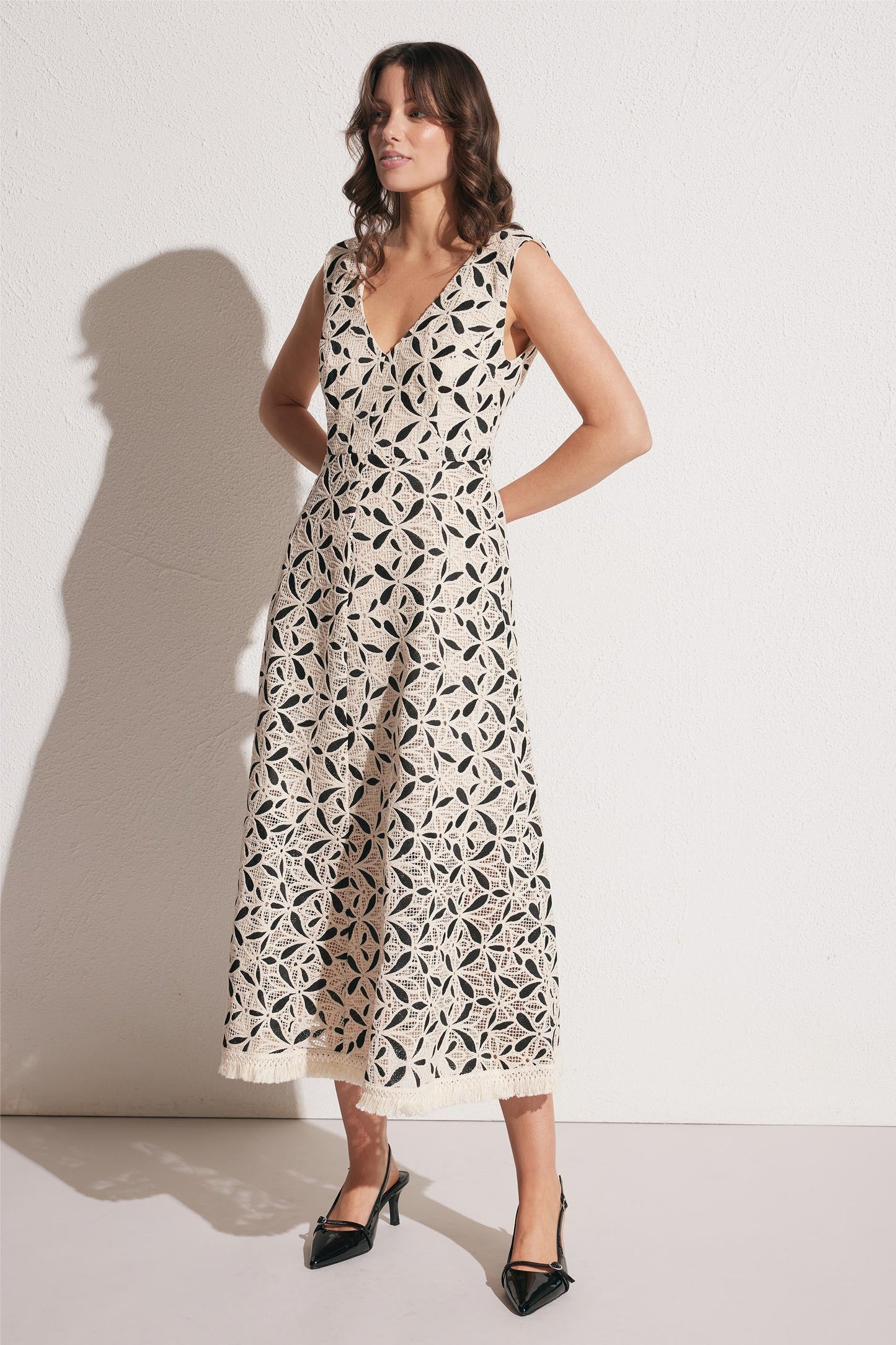 Mischa Lace Midi Dress