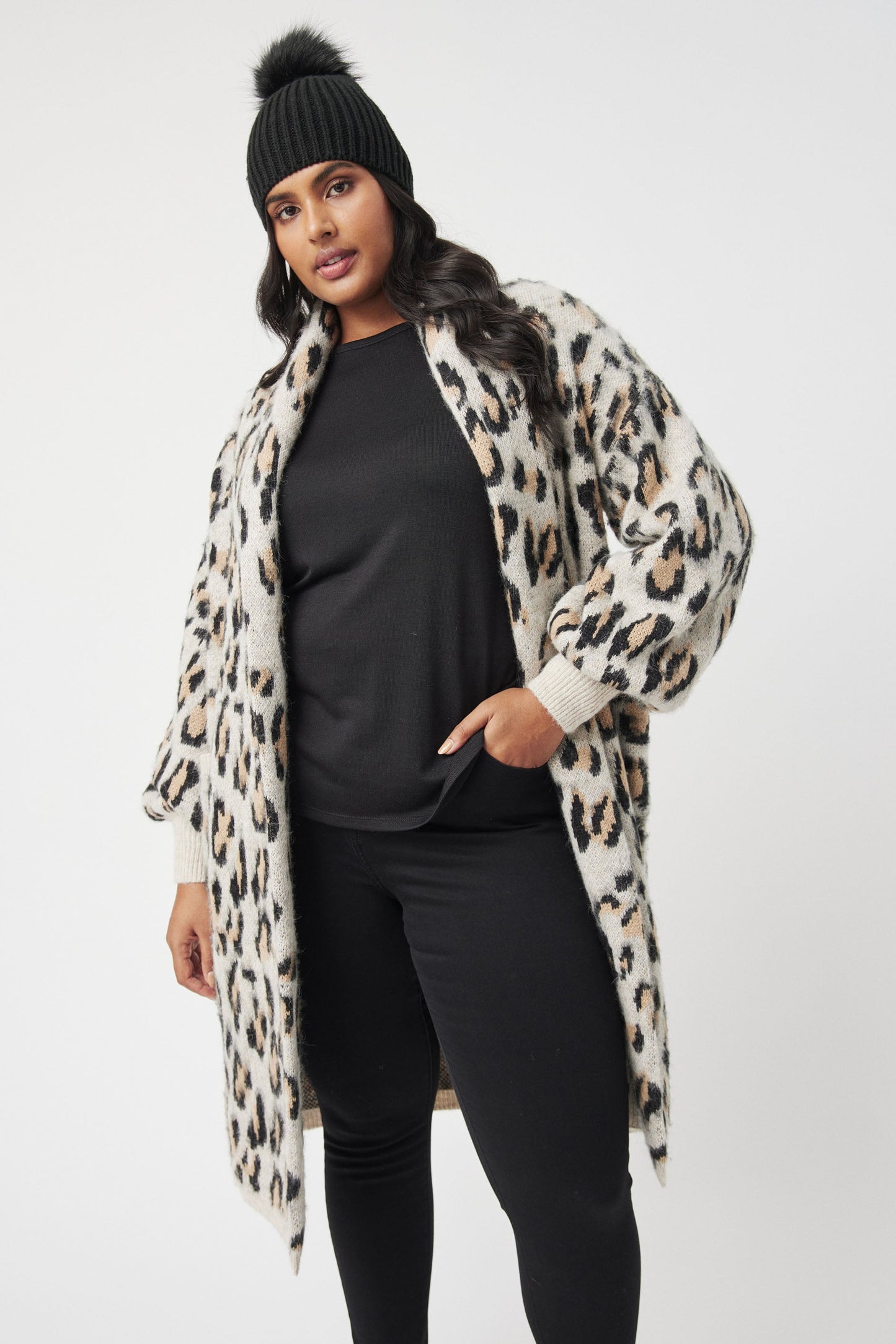 Hudson Leopard Cardigan