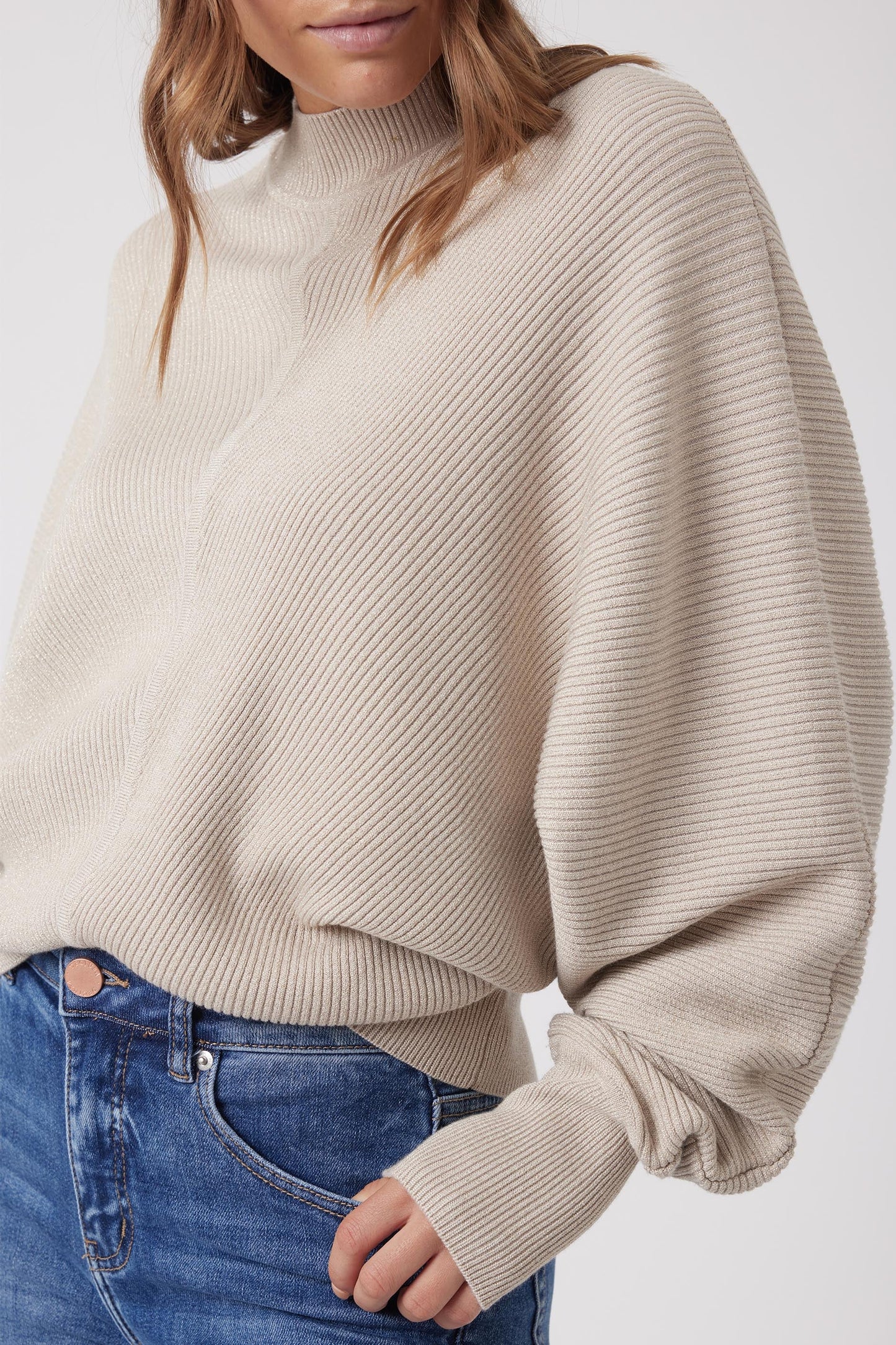 Alana Dolman Metallic Jumper