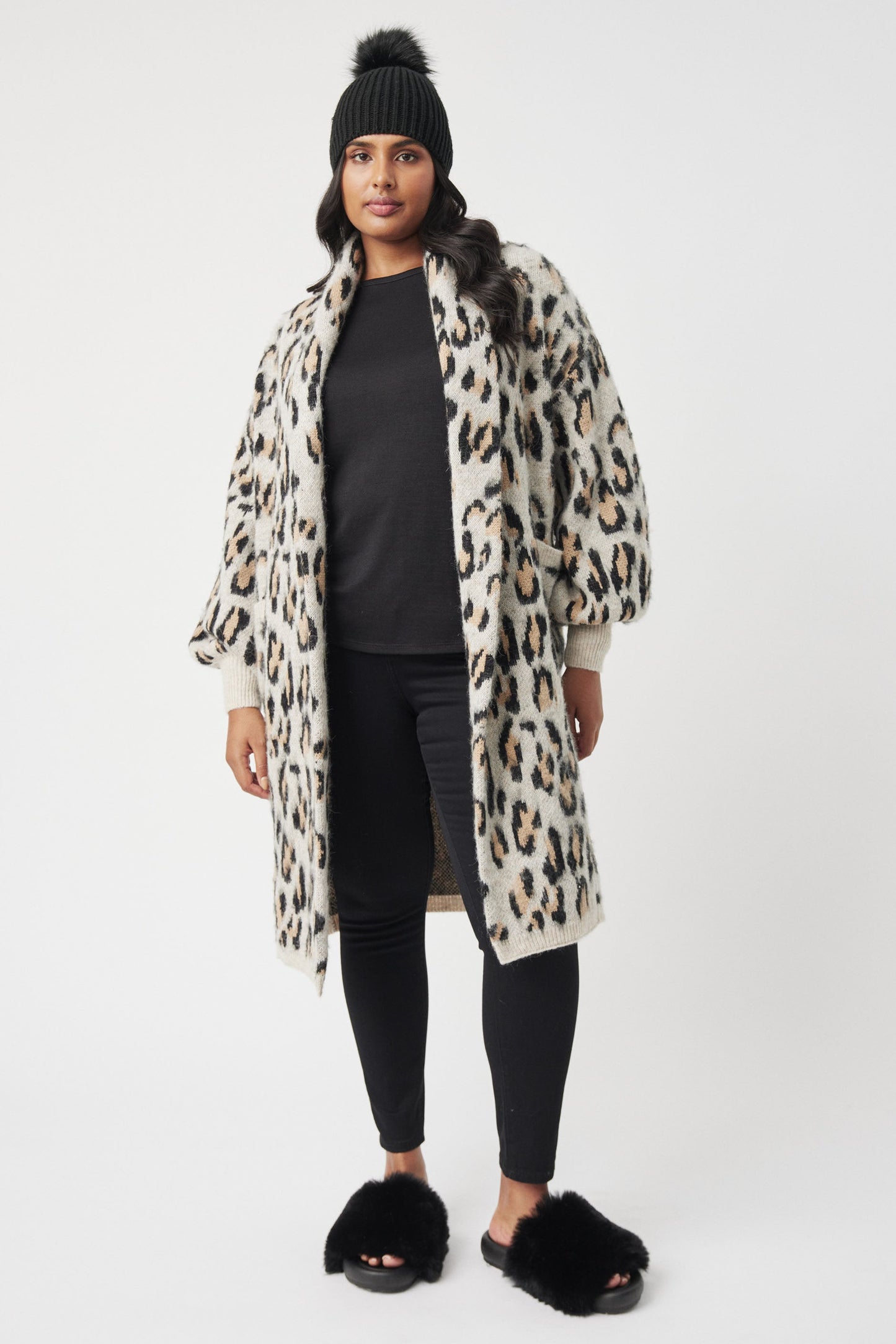Hudson Leopard Cardigan