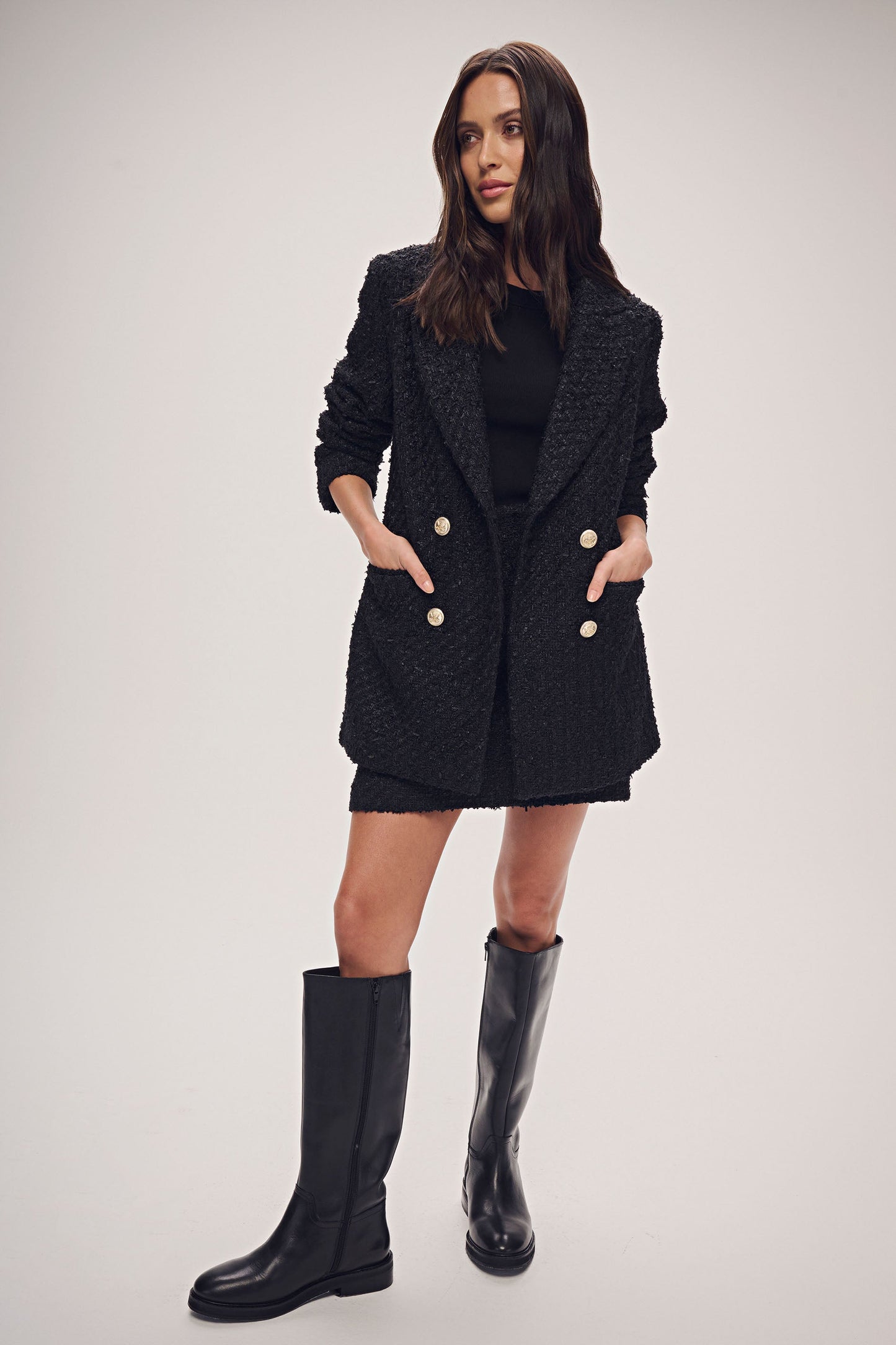 Bridgette Boucle Mini Skirt