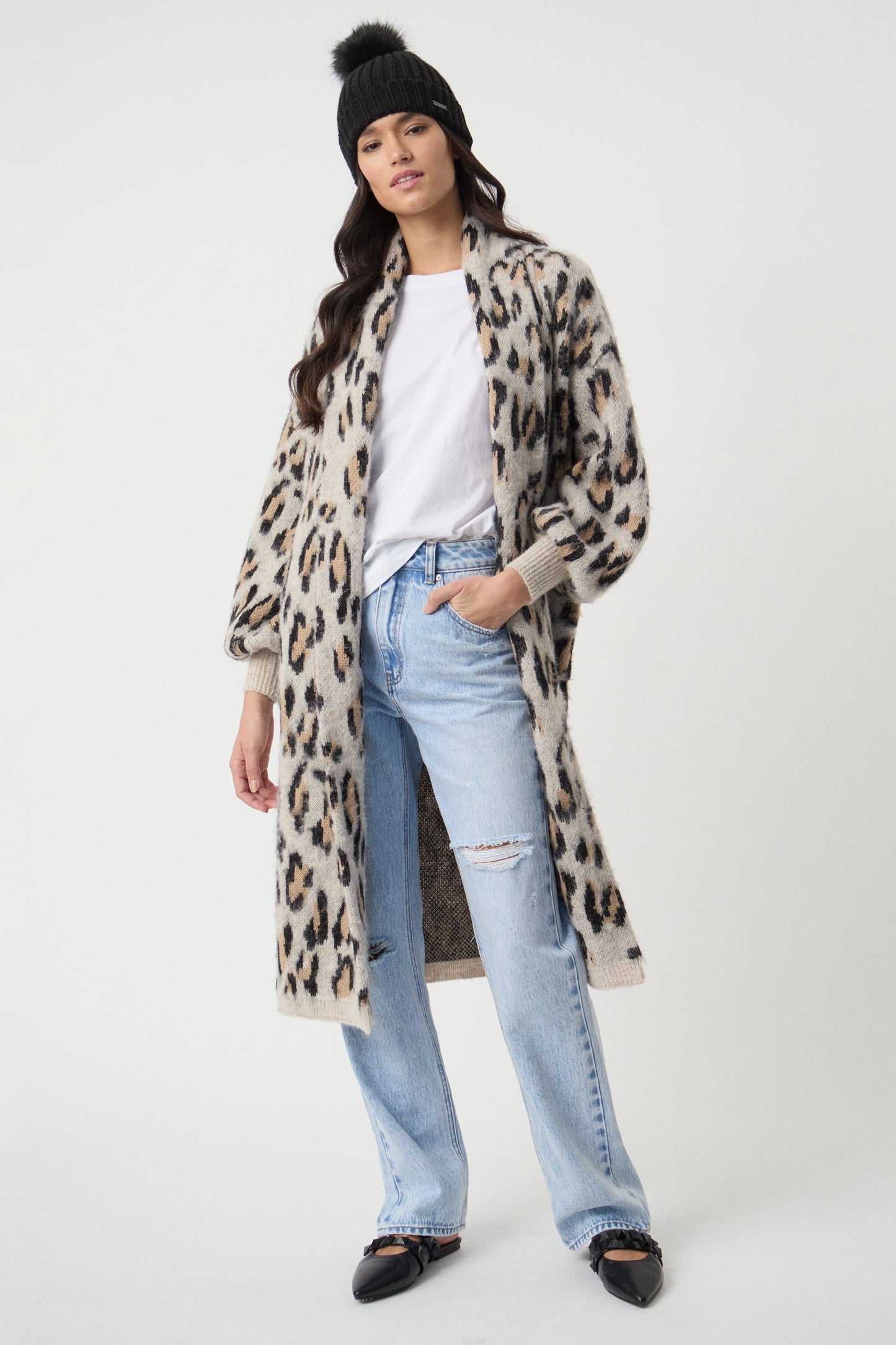 Hudson Leopard Cardigan