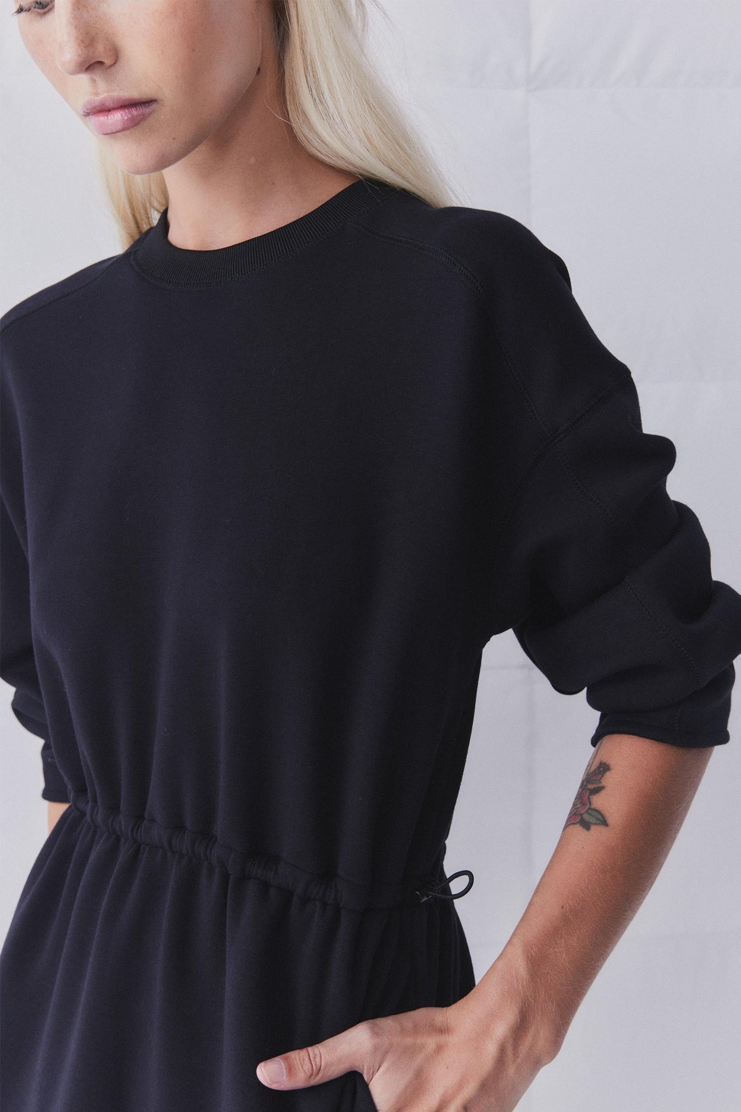 D-Luxe Neoprene Midi Dress