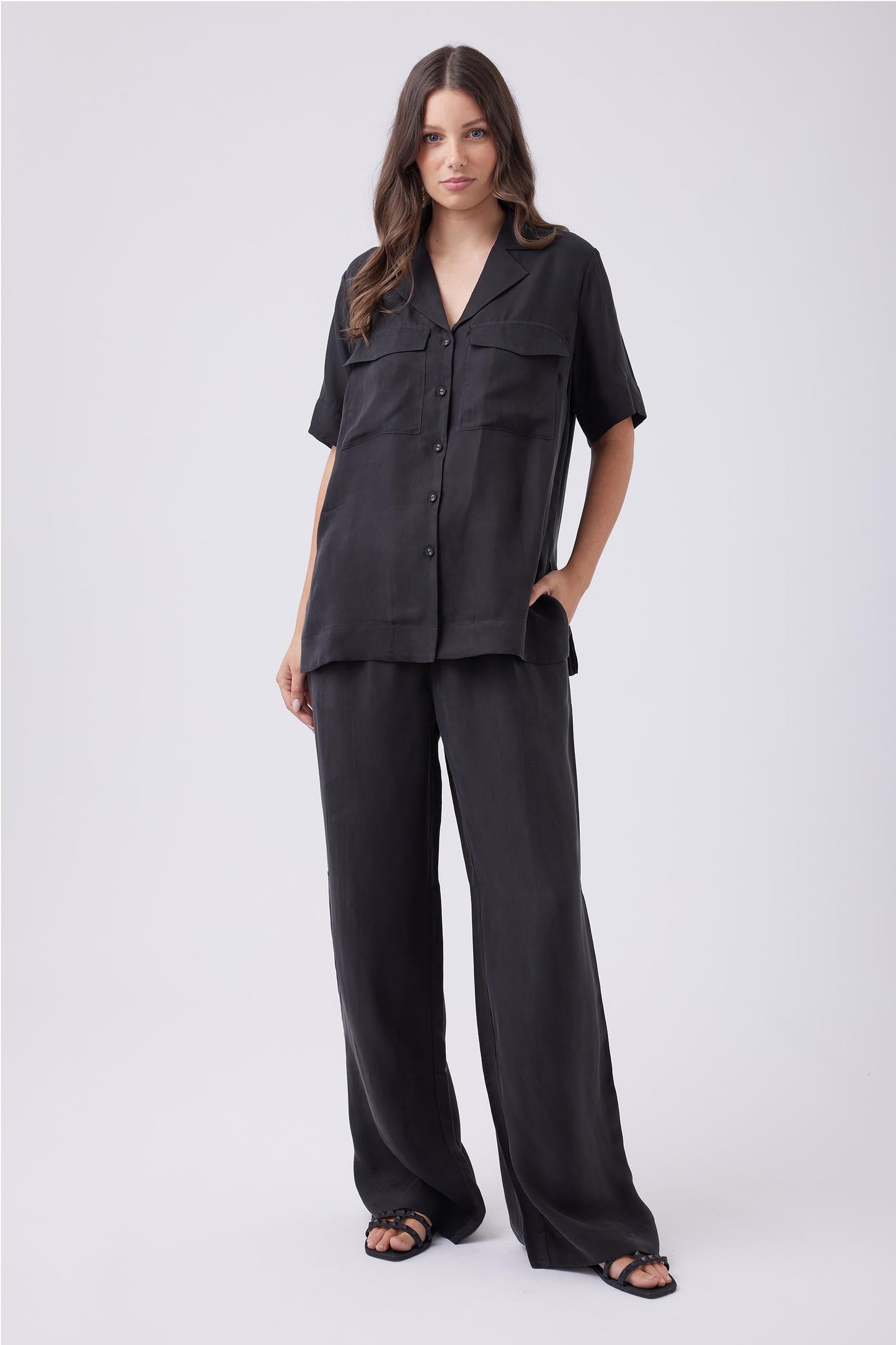 Sophie Cupro Shirt