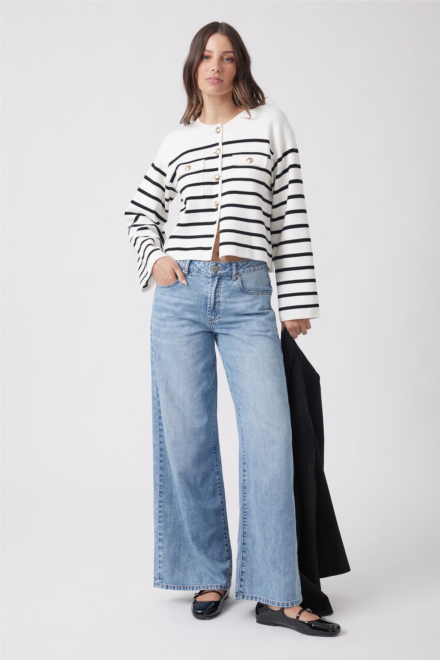 Millie Stripe Cardigan
