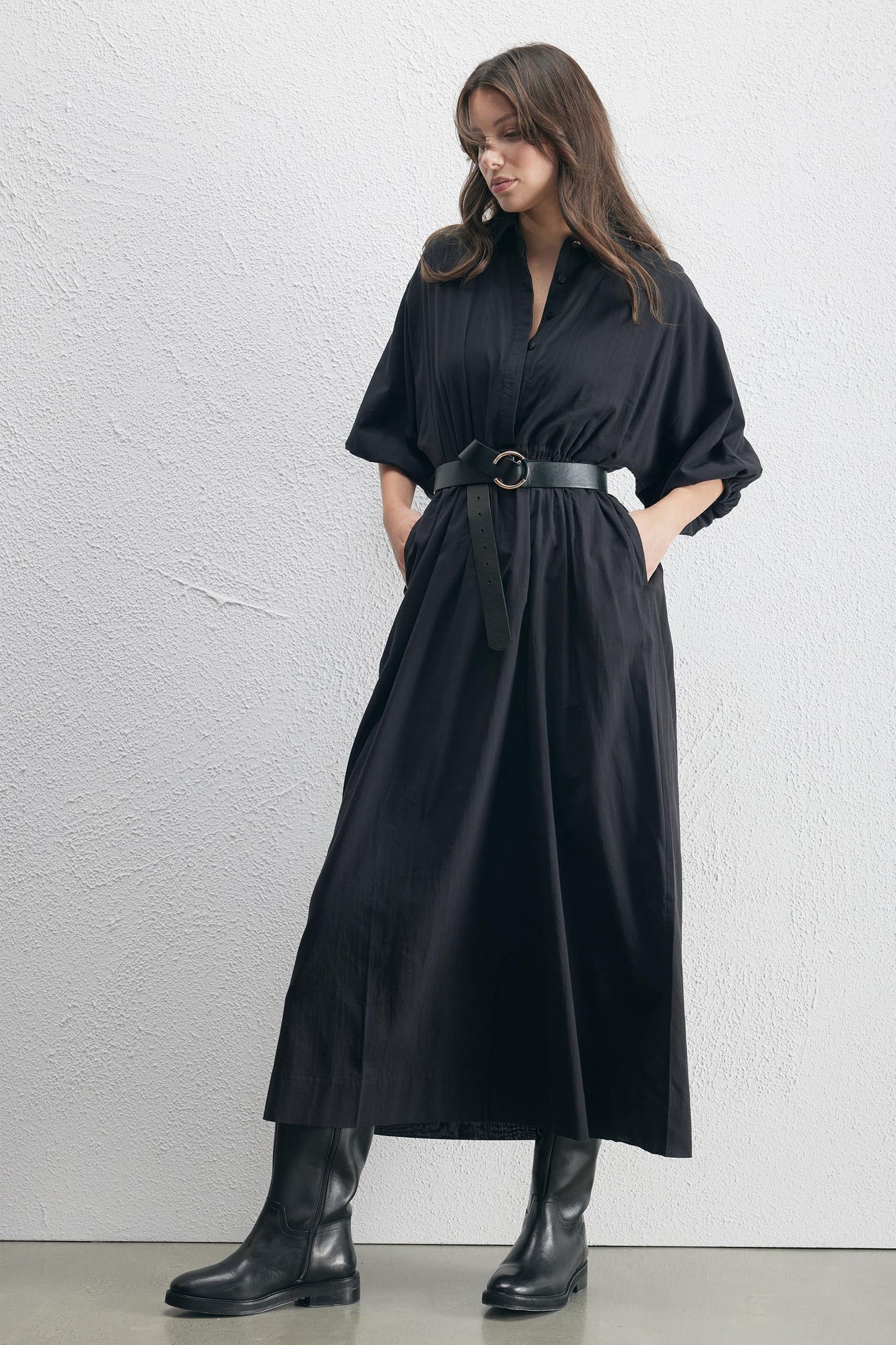 Bridget Cotton Shirt Dress