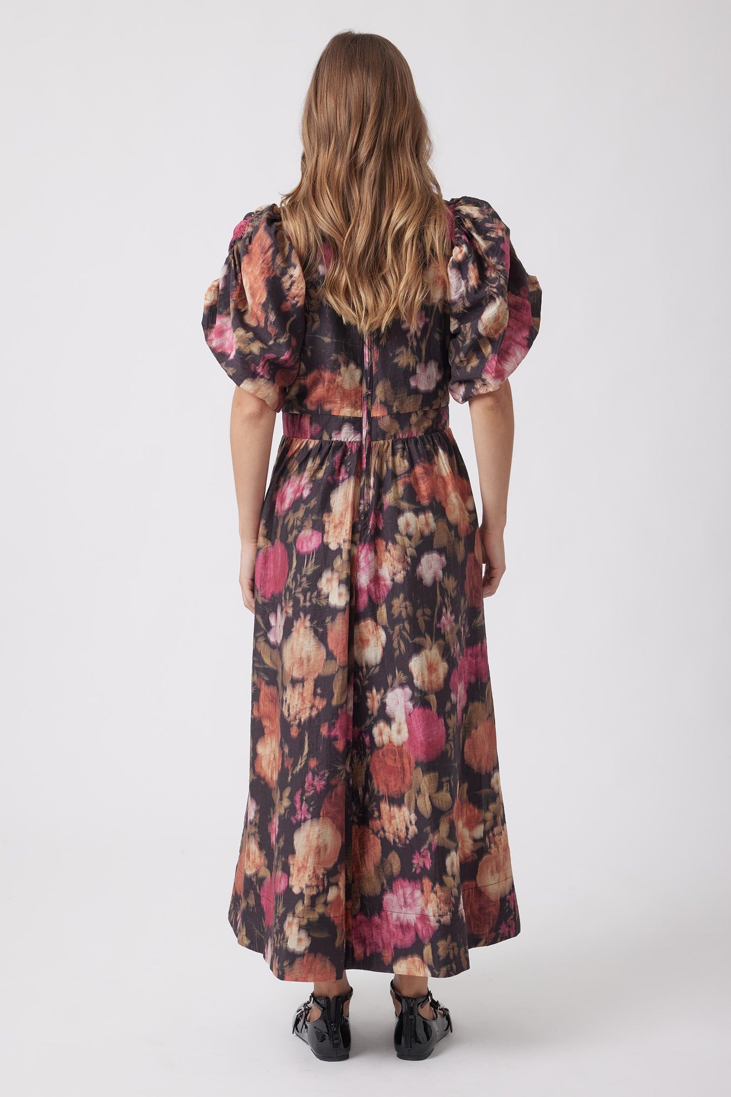 Kim Drawstring Midi Dress