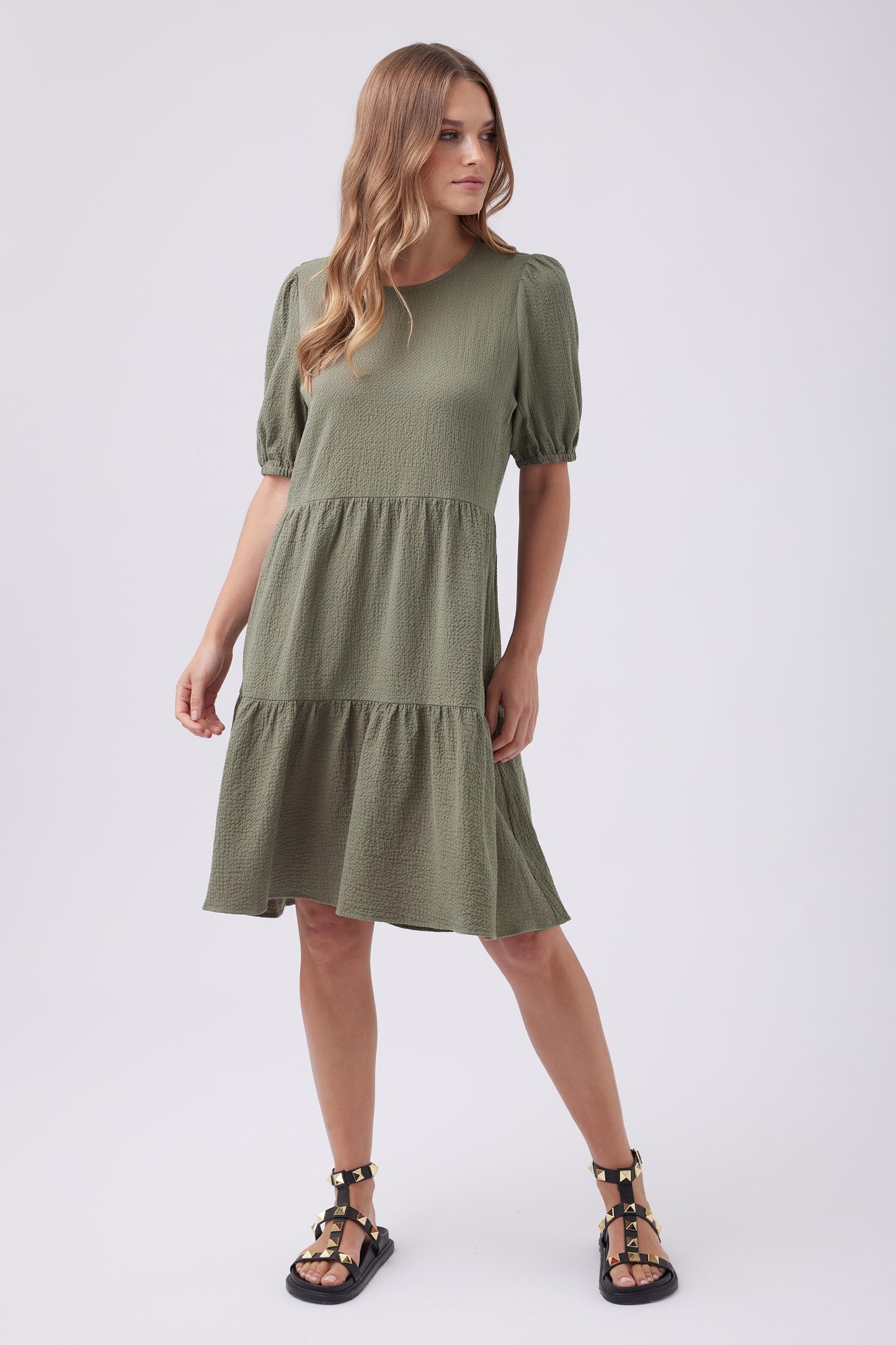 Jordyn Textured Mini Dress