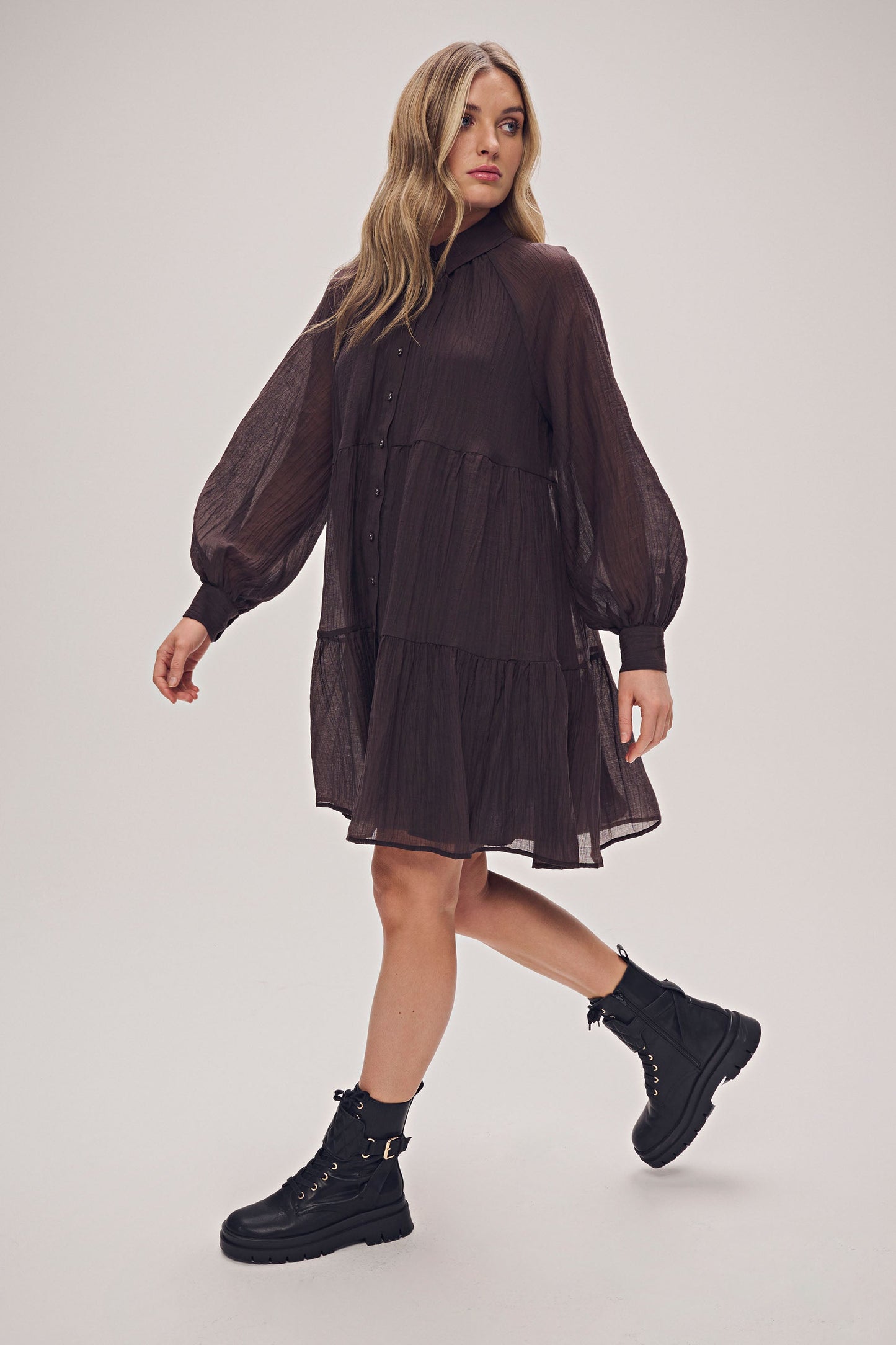 Stephanie Mini Shirt Dress