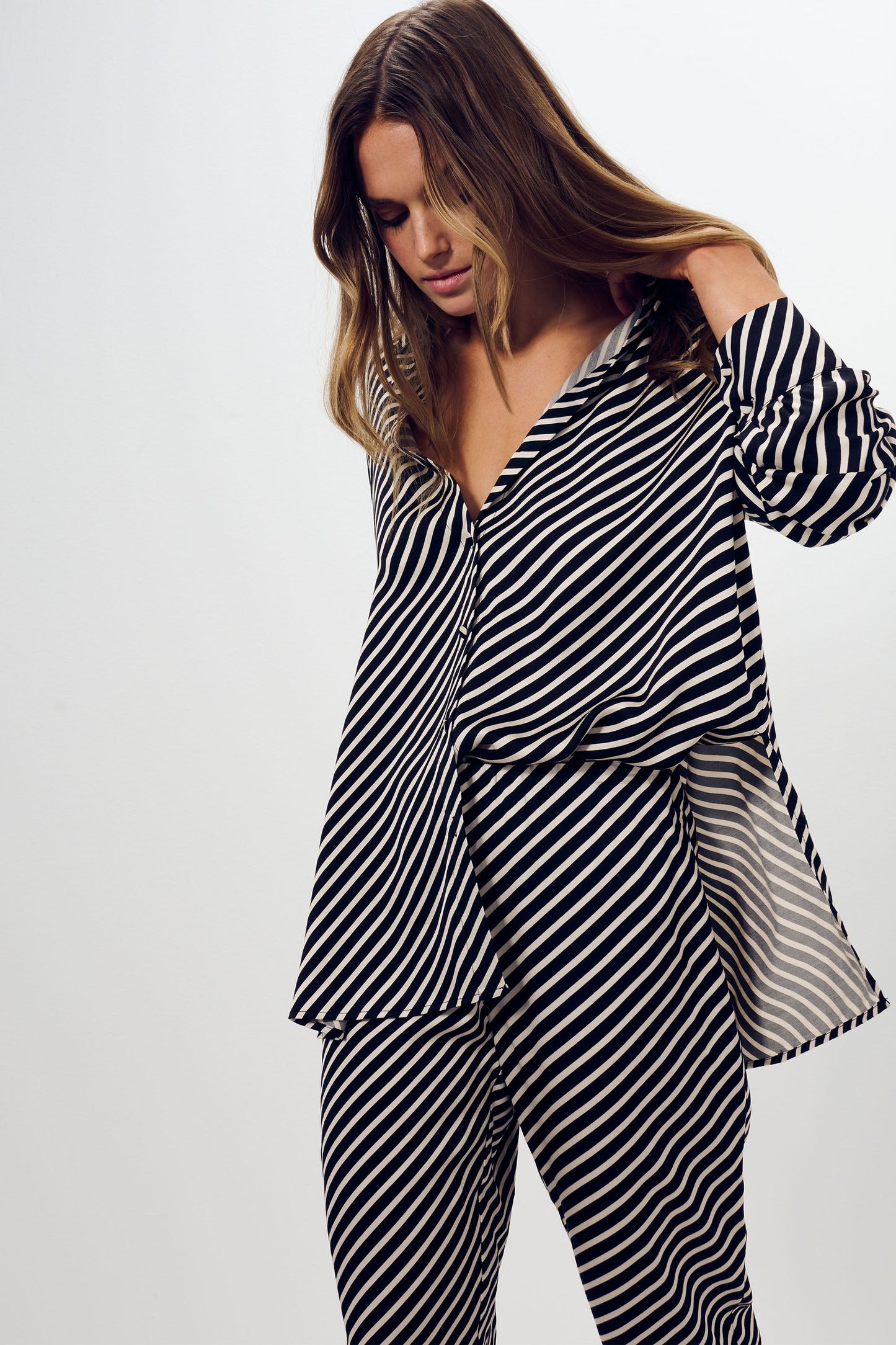 Demi Oversized Satin Shirt