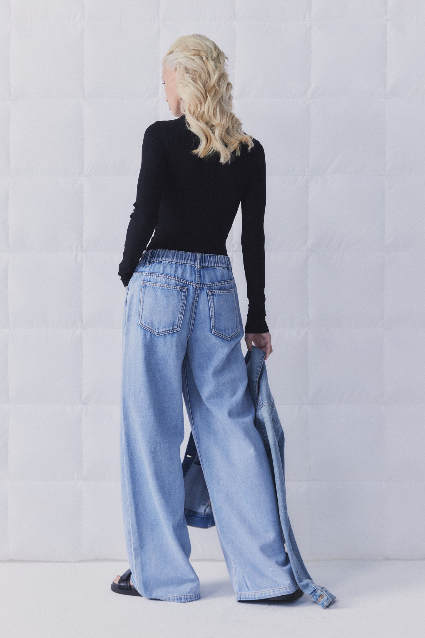 D-Luxe Wide Leg Jean