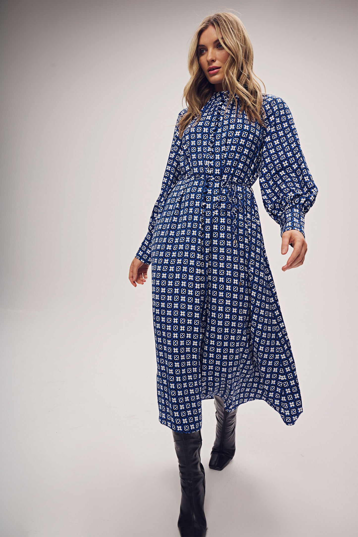 Abigail Maxi Shirt Dress
