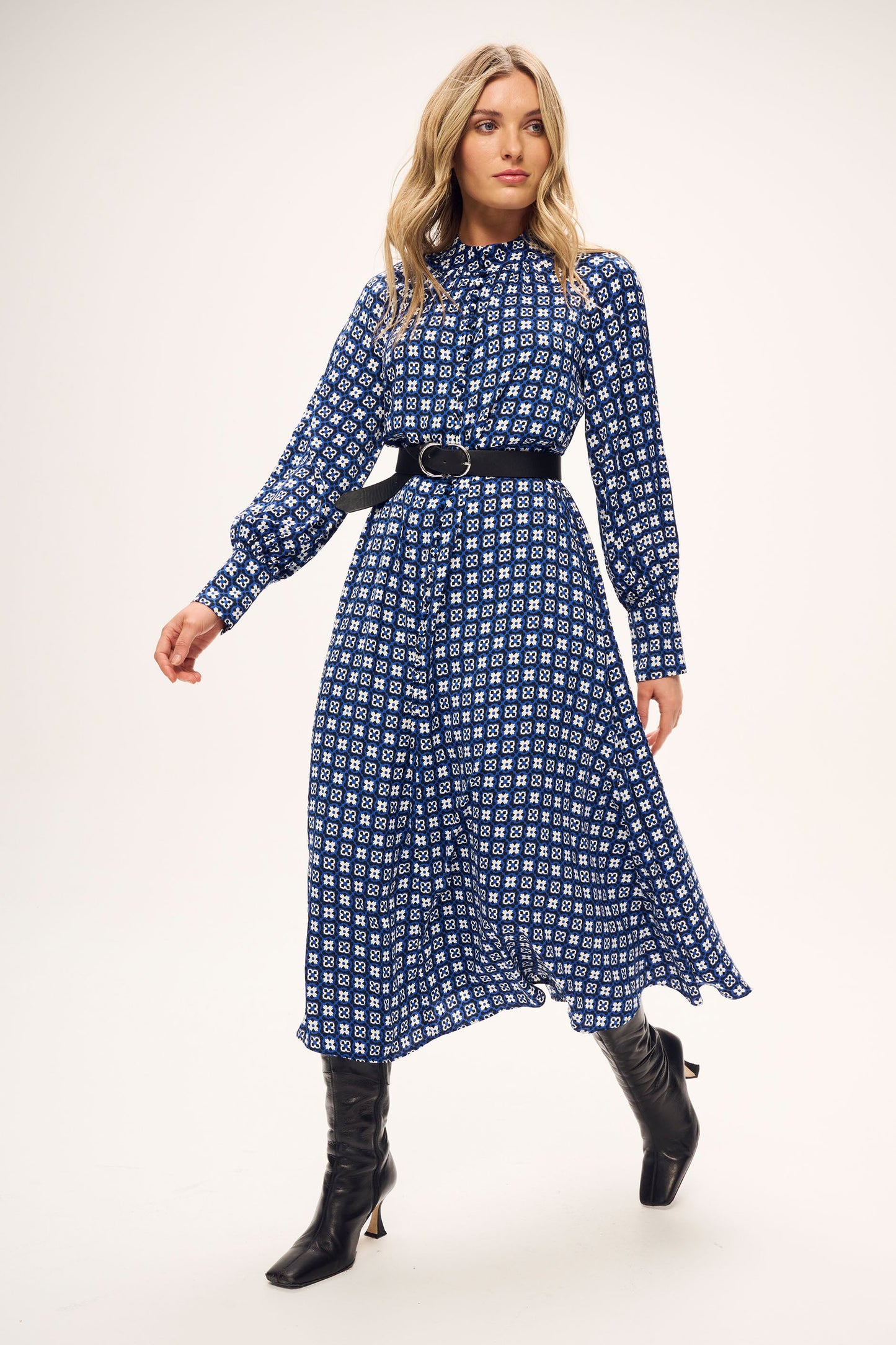 Abigail Maxi Shirt Dress