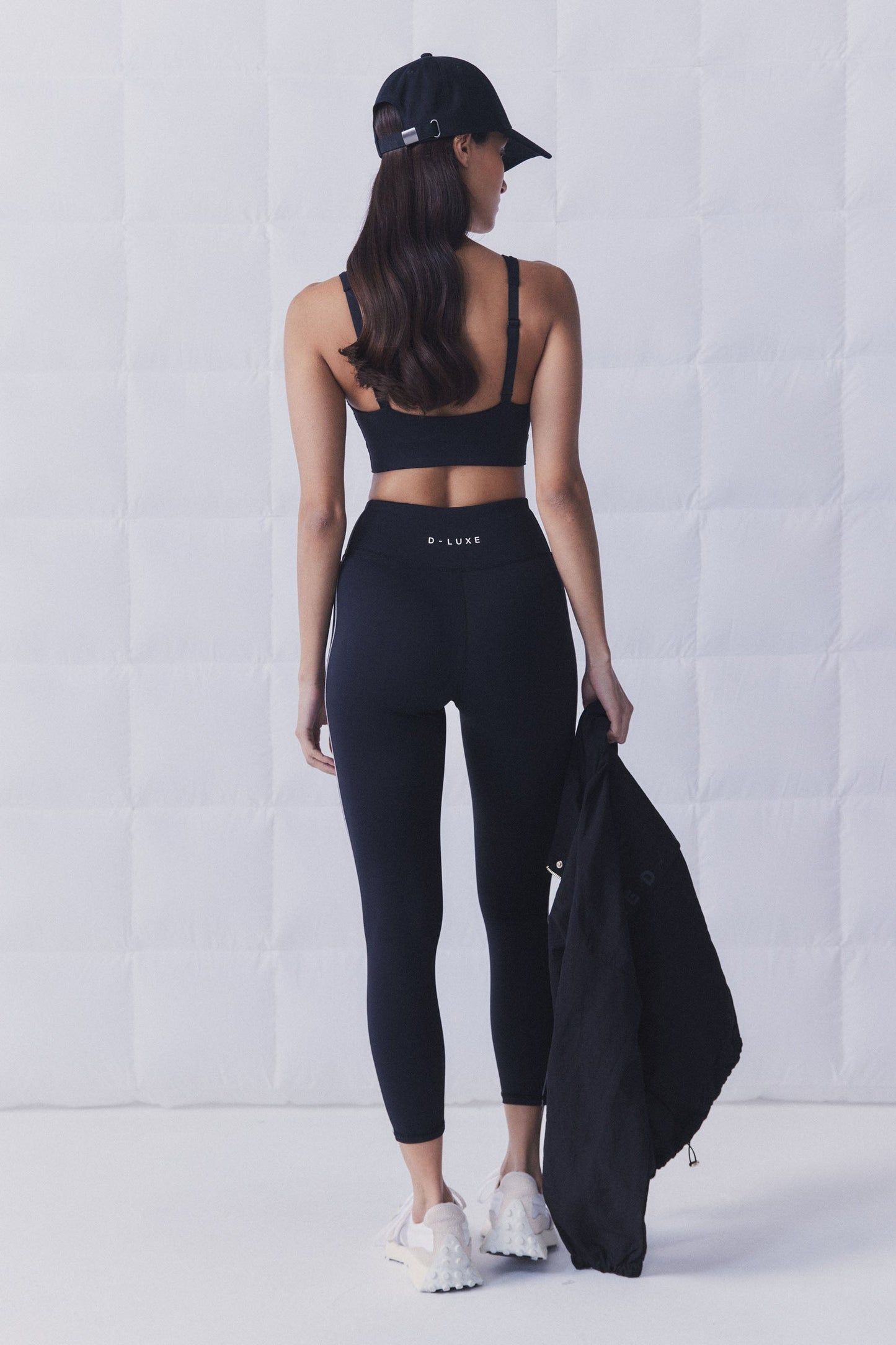 D-Luxe Wrap Waist Logo Legging